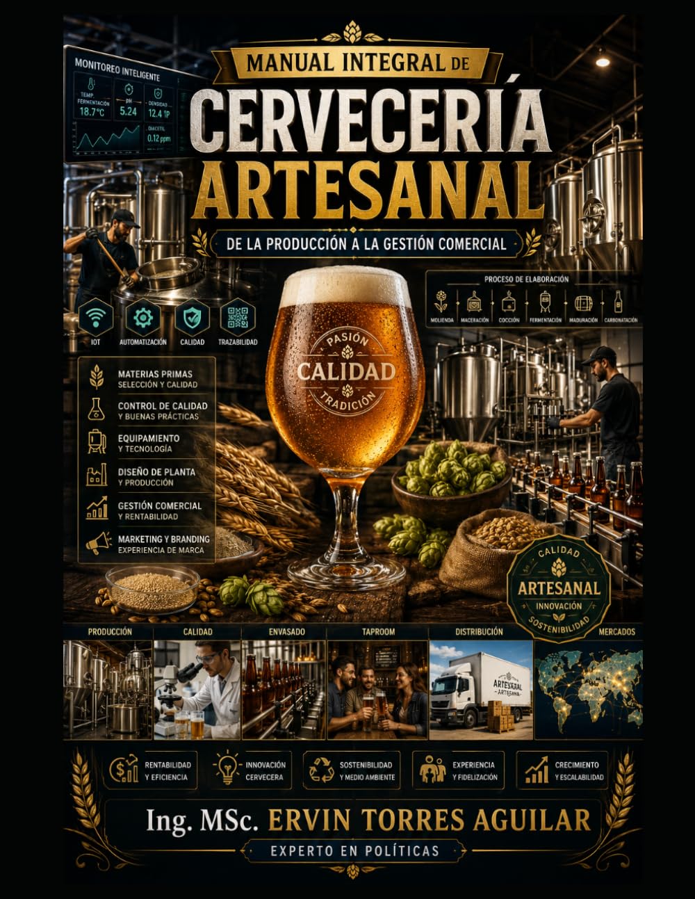ler totalmente Manual Integral de Cervecería Artesanal: De la Producción a la Gestión Comercial (Spanish Edition)