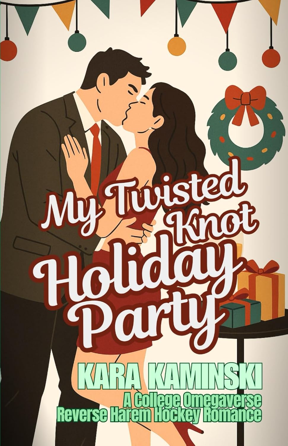 My Twisted Knot Holiday Party: A College Omegaverse Reverse Harem Hockey Romance (Eclipse House: Icebound) baixar livro de graça