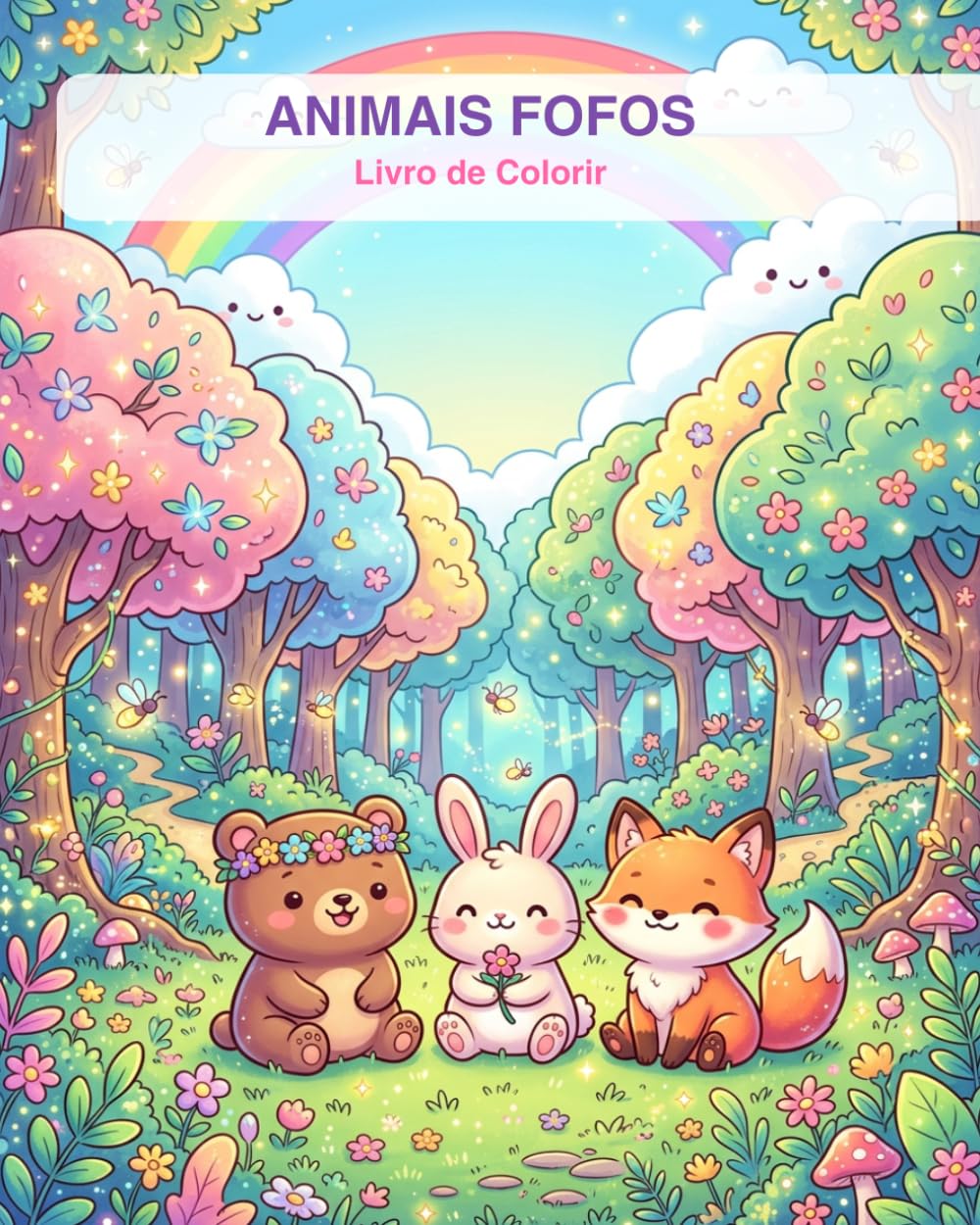 ler totalmente Livro de Colorir: Animais Super Fofos (Portuguese Edition)