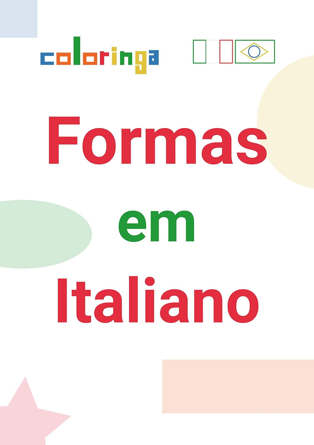 Aprenda 40+ Formas em Italiano: Coloringa (1) baixar o livro de graça