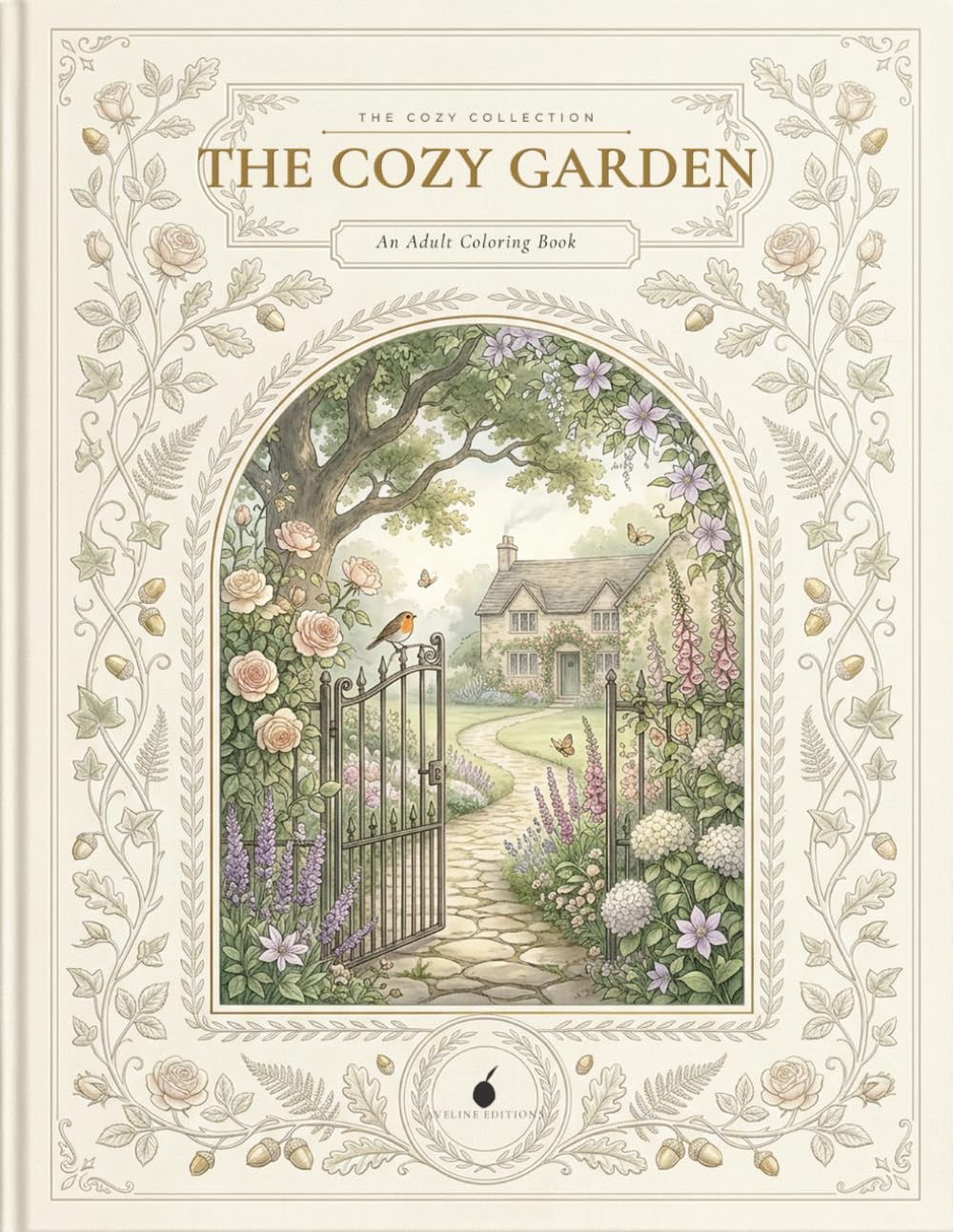 capítulo por capítulo baixar The Cozy Garden: A Cozy Adult Coloring Book Featuring English Cottage Gardens, Flowers, Greenhouses, and Peaceful Nature (The Cozy Collection)