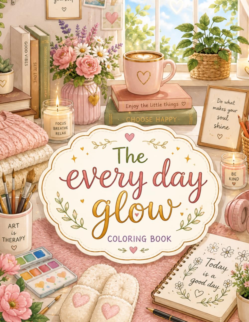 The every day glow: 30 relaxing coloring pages baixar o livro de graça
