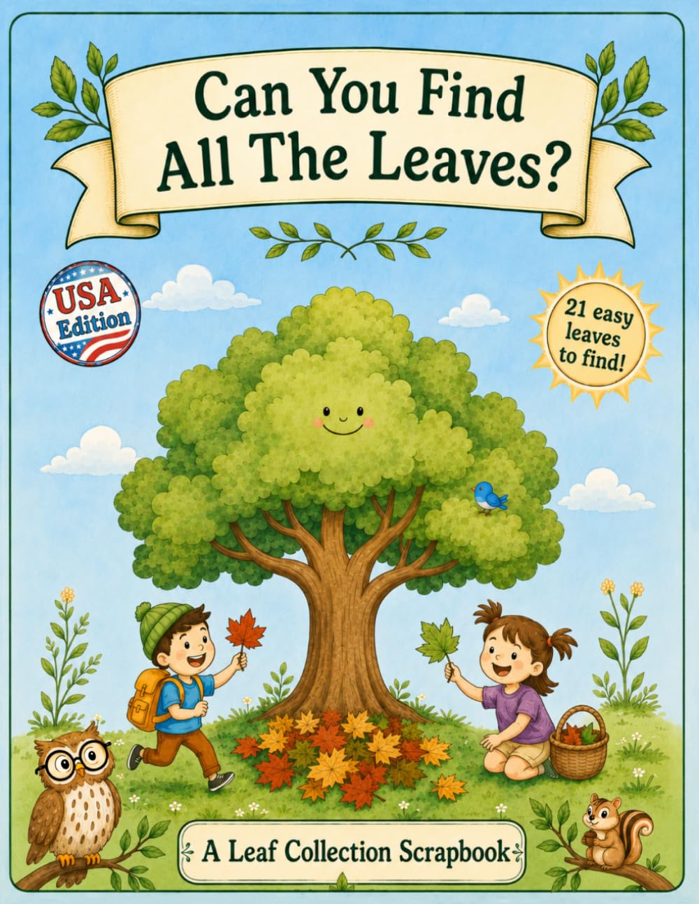 Can You Find All The Leaves ?: A Leaf Collection Scrapbook baixar o livro de graça