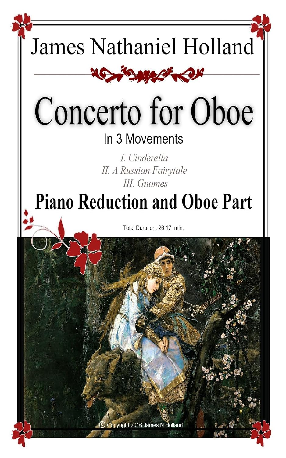 capítulo por capítulo baixar Concerto for Oboe: In Three Movements: Piano Reduction and Oboe Part (Woodwind Music by James Nathaniel Holland Book 8) (English Edition)