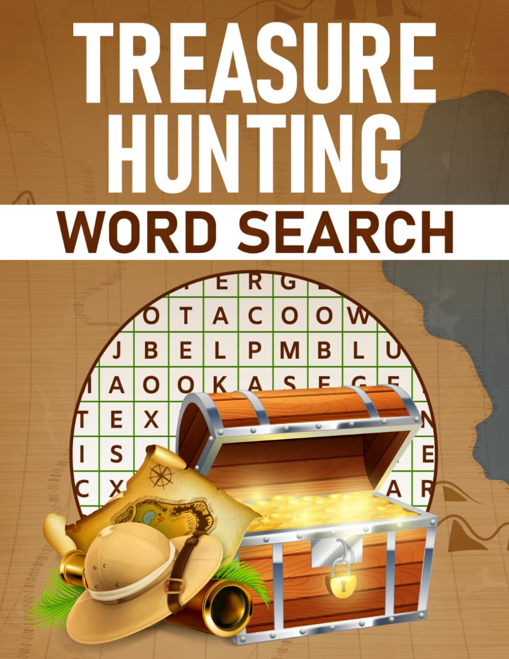 ler totalmente Treasure Hunting Word Search: A Puzzle Book with Treasure Hunting Related Terms