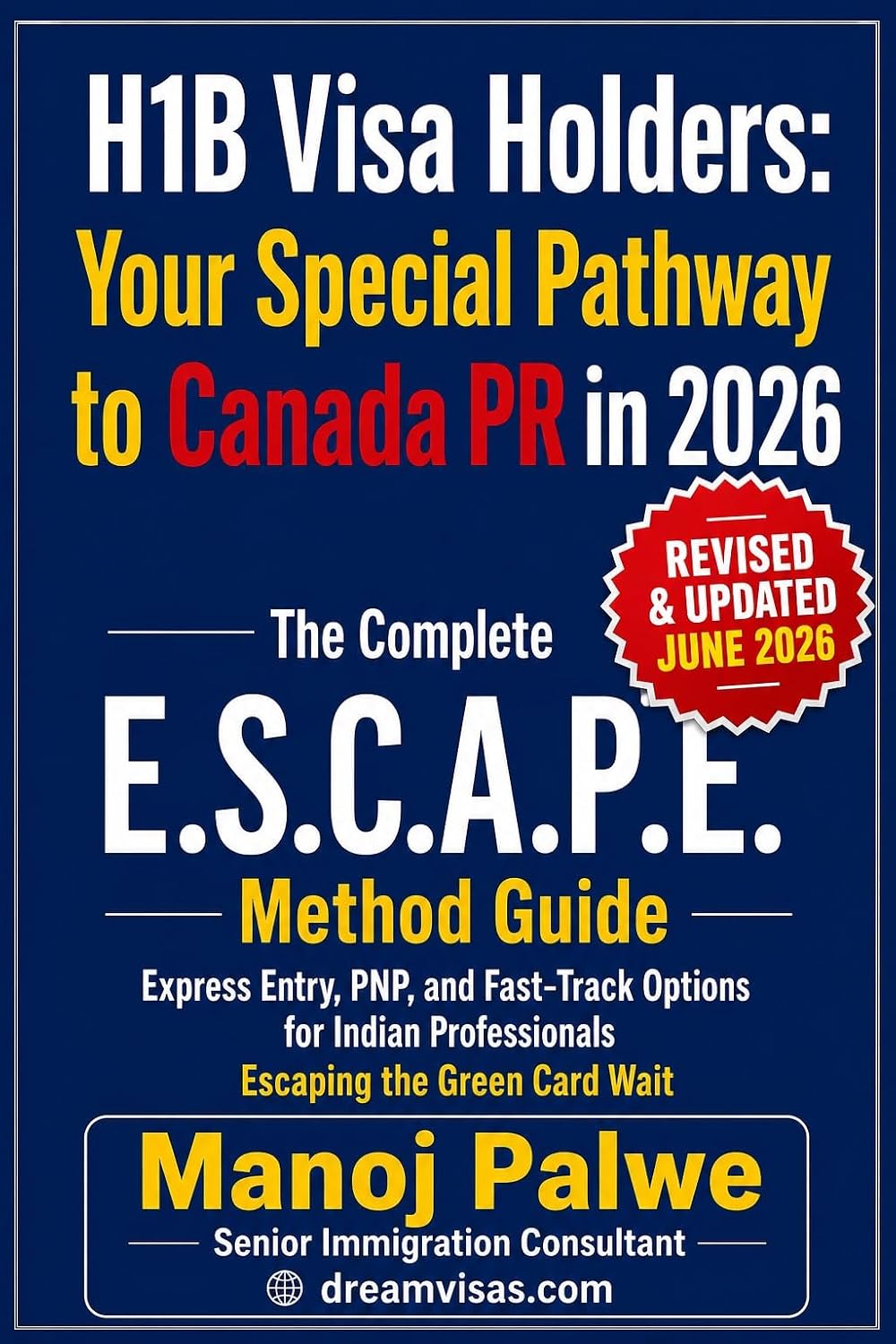 H1B Visa Holders: Your Special Pathway to Canada PR in 2026: Express Entry, PNP, and Fast-Track Options for Indian Professionals Escaping the Green Card... Dream Plan B Series) (English Edition) baixar o livro de graça