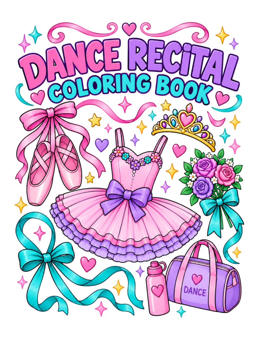 capítulo por capítulo baixar Dance Recital: Coloring Book