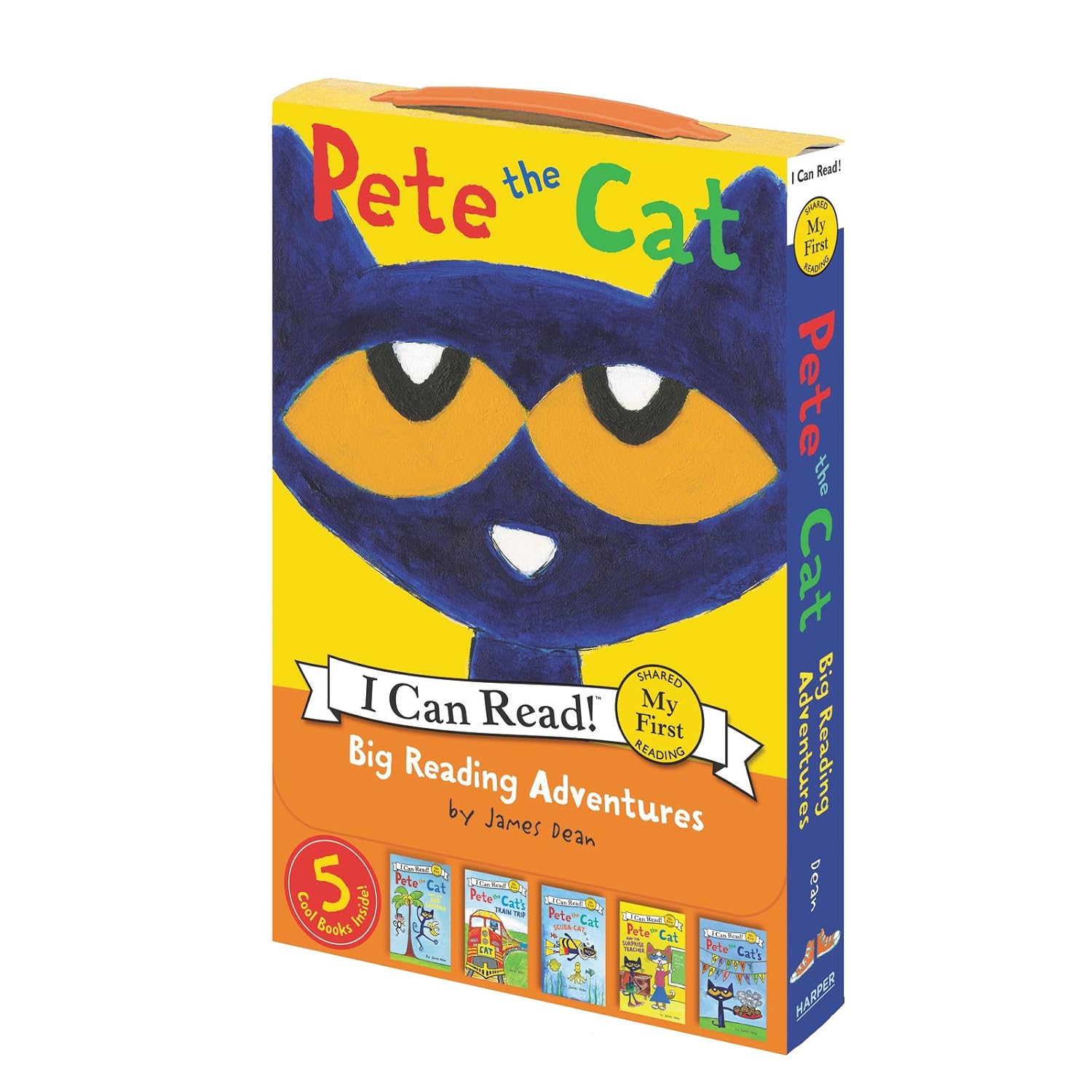 capítulo por capítulo baixar Pete the Cat: Big Reading Adventures: A Box of 5 Groovy Books: 337