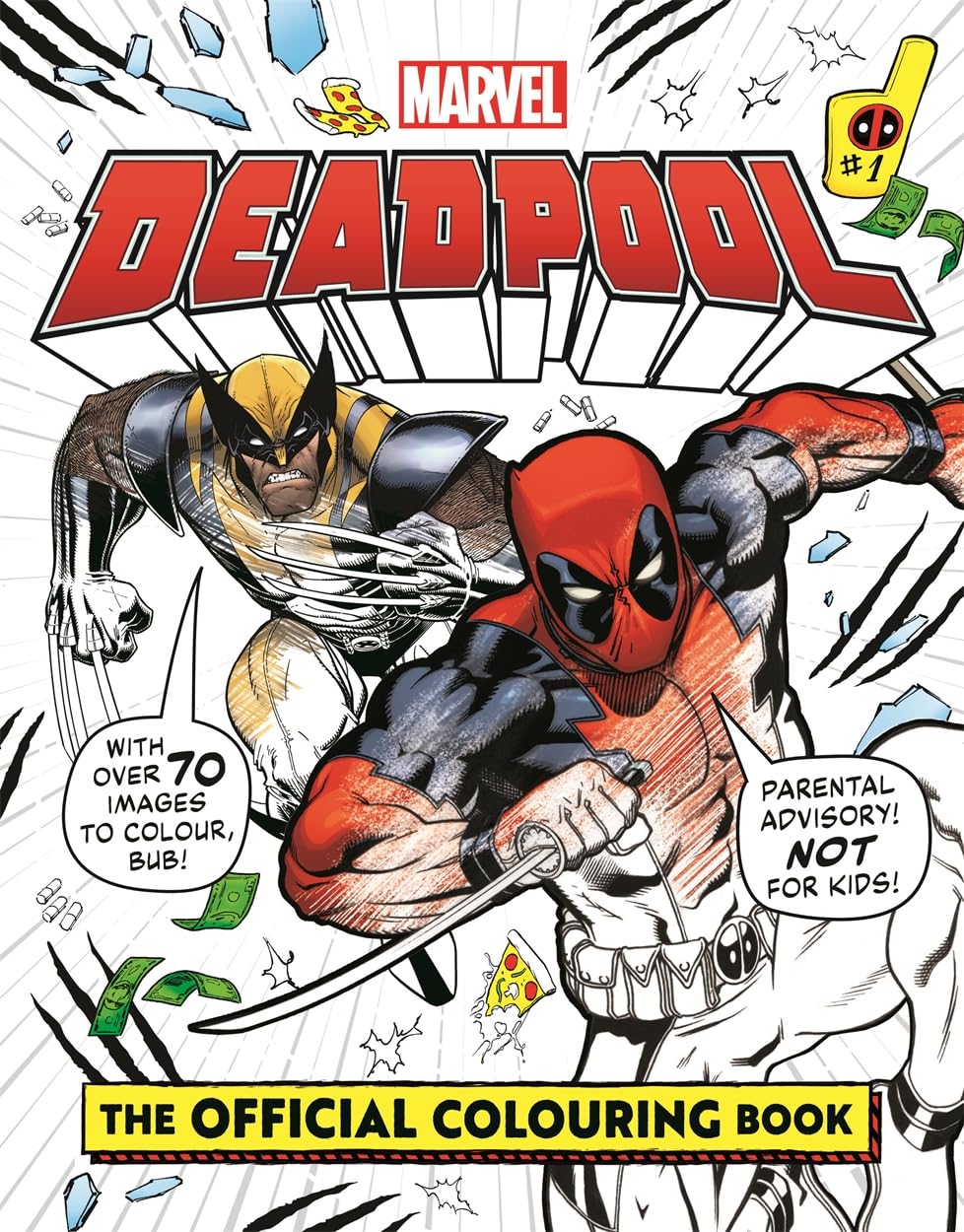 capítulo por capítulo baixar Marvel's Deadpool: The Official Colouring Book