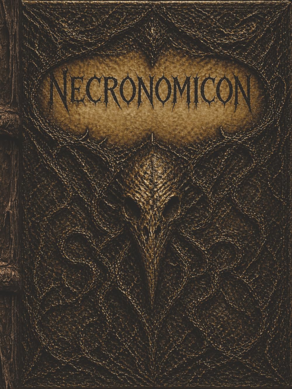 NECRONOMICON • Large Journal Book: A Dark Gothic Notebook Inspired By Ancient Occult Tomes | Creepy Horror Aesthetic Diary For Writing, Notes, & Creativity | 8.25x11 Inches | 100 Pages baixar livro de graça