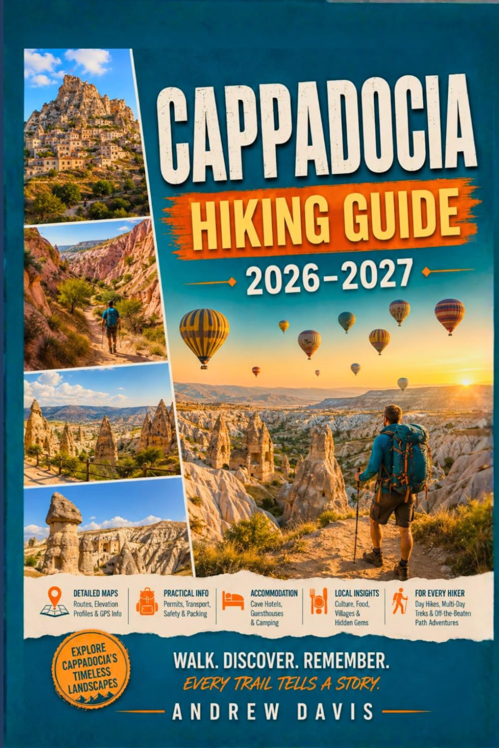 CAPPADOCIA HIKING GUIDE 2026 – 2027: Trails, Valleys, Route Maps, Day Hikes, Fairy Chimneys, Göreme, Uçhisar Itineraries and Practical Hiking Advice for Turkey. baixar o livro de graça