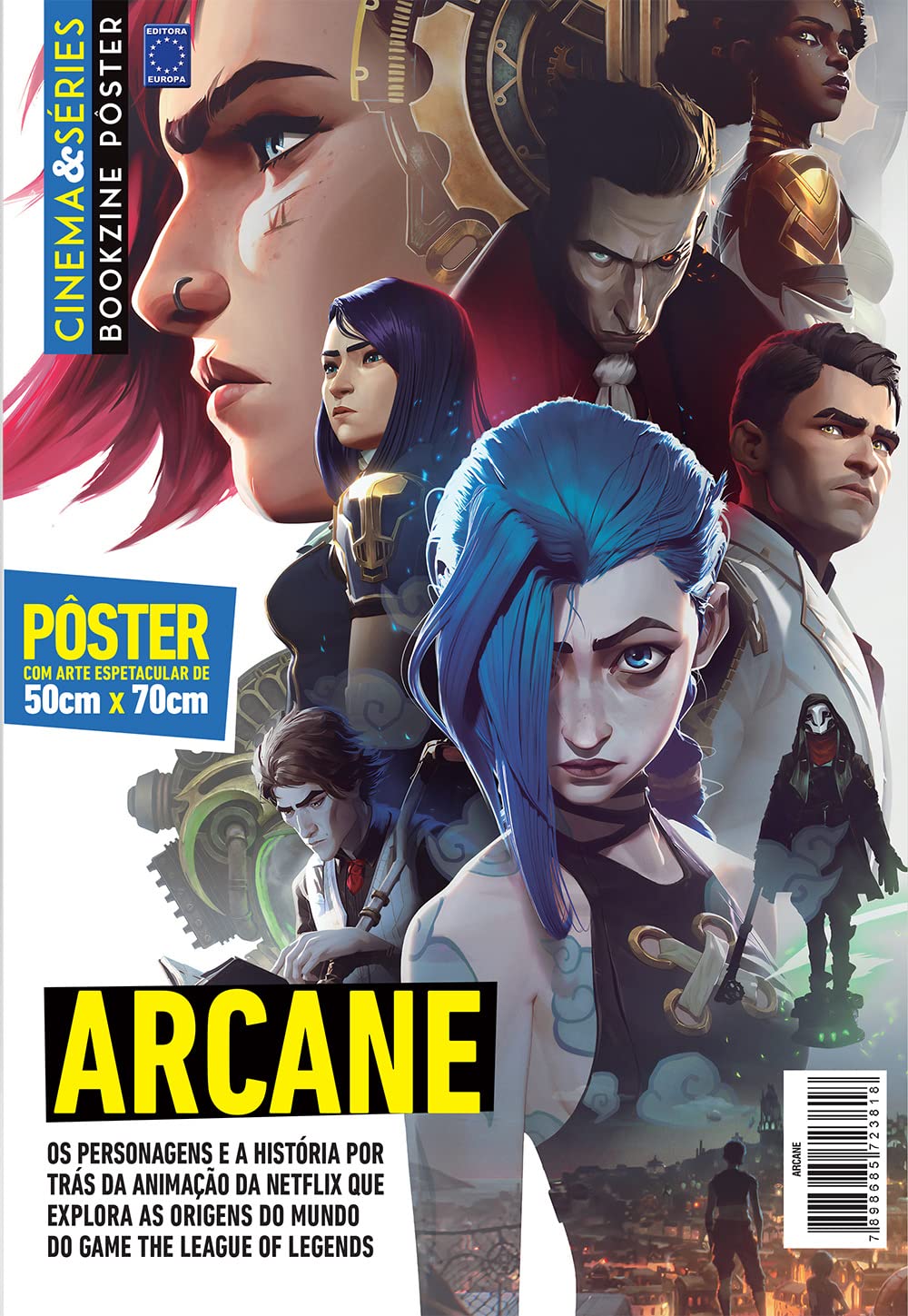 League of Legends: Arcane - Superpôster Cinema e Séries baixar livro de graça