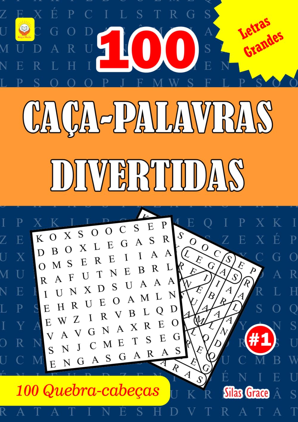 100 CAÇA-PALAVRAS DIVERTIDAS: #1 (PORTUGUESE EDITION): 100 puzzles divertidos e fáceis com soluções para o manter entretido baixar o livro de graça