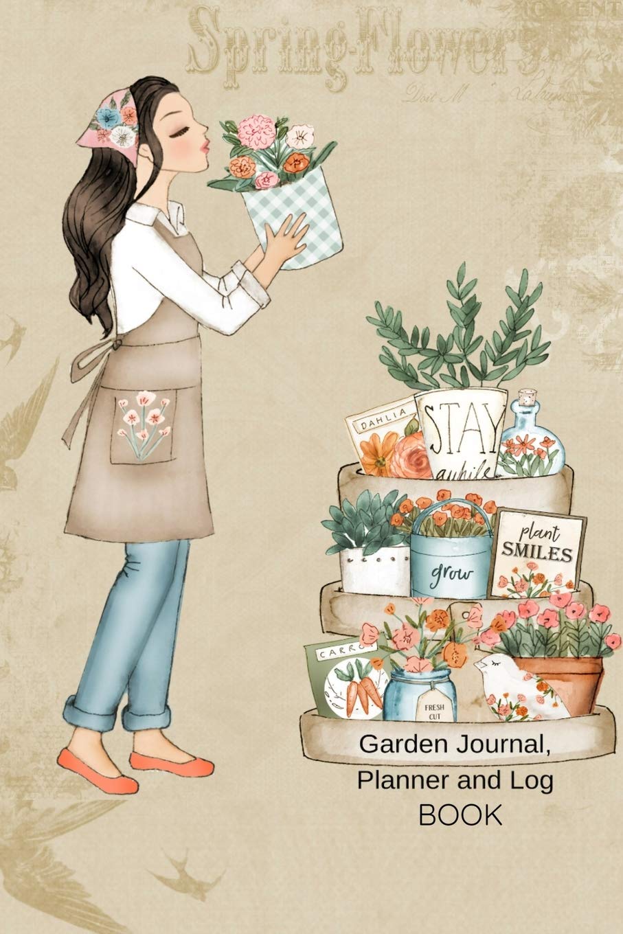 Garden Journal, Planner and Log Book: Comprehensive Garden Notebook with Garden Record Diary, Garden Plan Worksheet, Monthly or Seasonal Planting Planner, Expenses, Chore List, Highlights, Review baixar o livro de graça