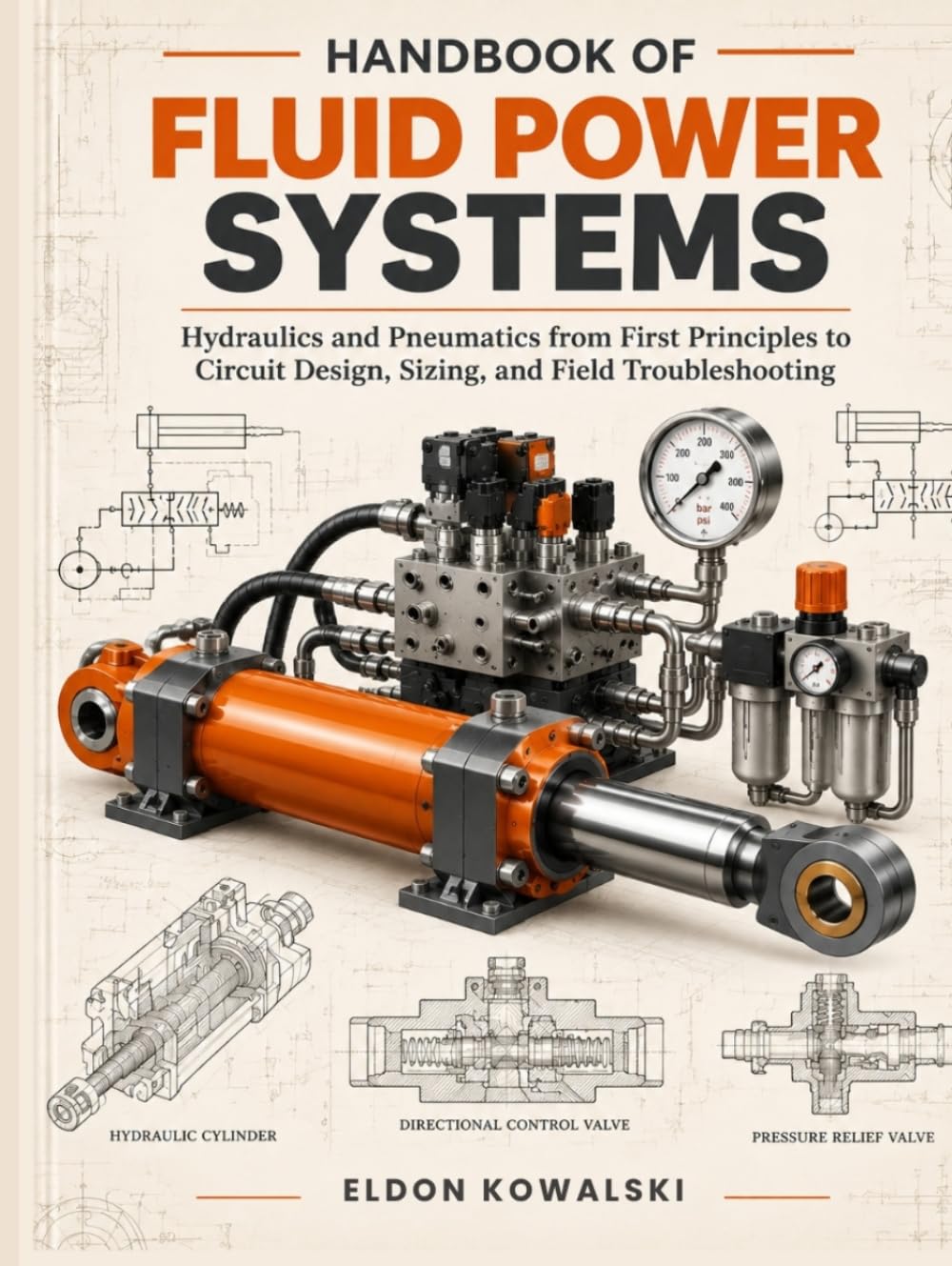 capítulo por capítulo baixar Handbook of Fluid Power Systems: Hydraulics and Pneumatics from First Principles to Circuit Design, Sizing, and Field Troubleshooting.