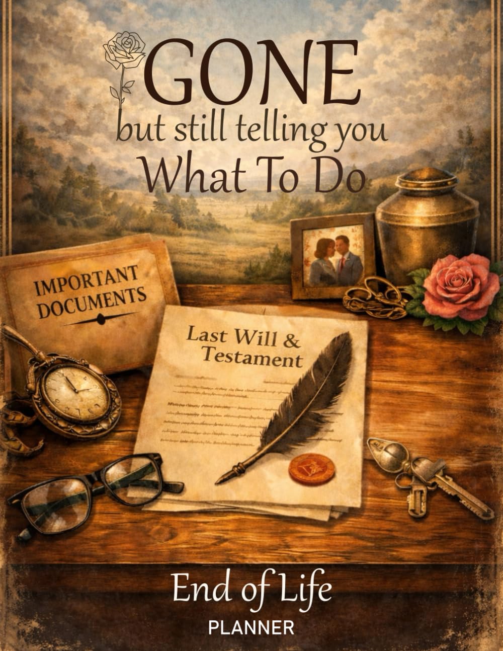 ler totalmente GONE but still telling you What To Do, End of Life Planner: A Death Organizer to Provide Final Instructions, Responsibilities and Last Wishes for Loved Ones