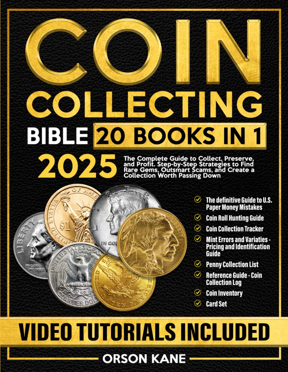 ler totalmente Coin Collecting Bible: [20 in 1] The Complete Guide to Collect, Preserve, and Profit. Step-by-Step Strategies to Find Rare Gems, Outsmart Scams, and Create a Collection Worth Passing Down