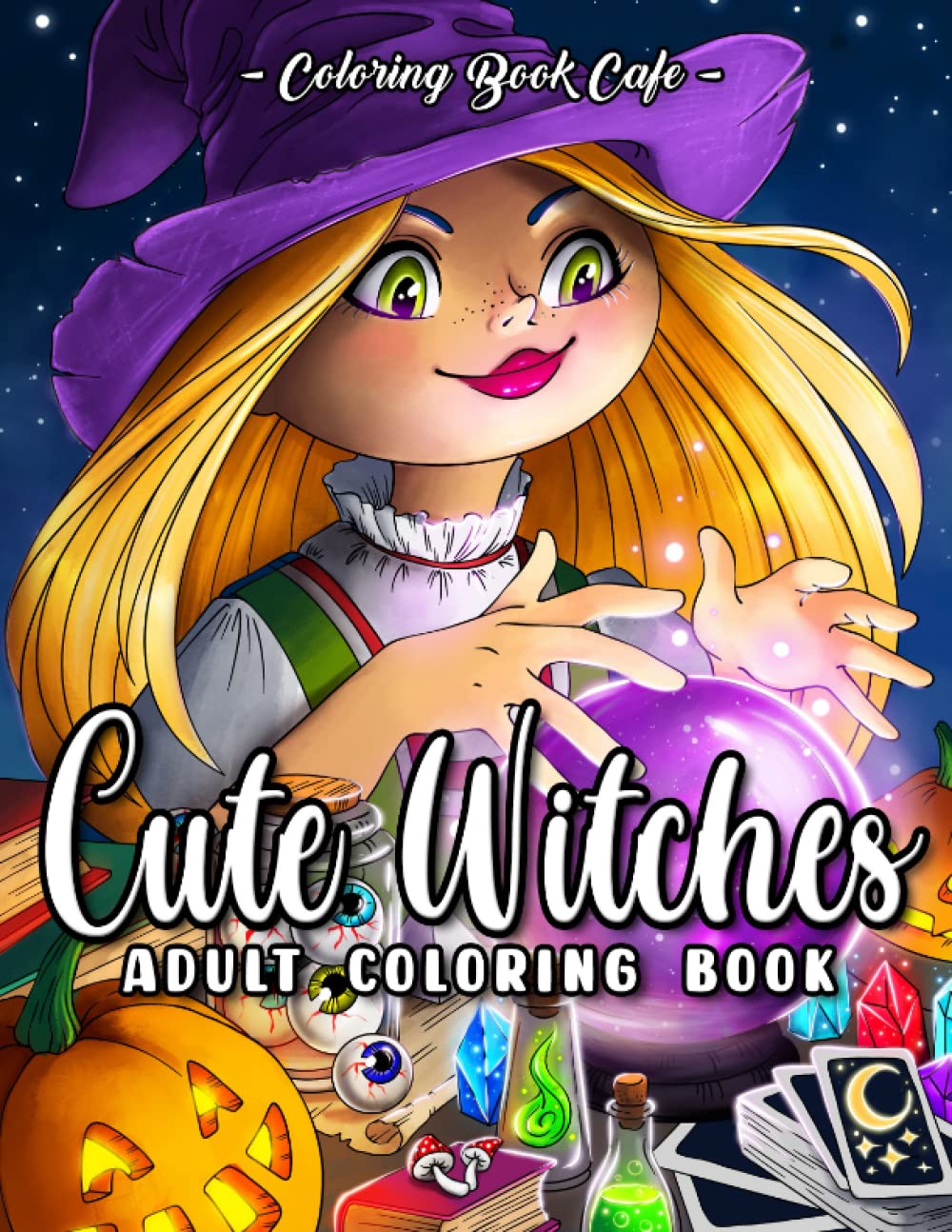 Cute Witches Coloring Book: An Adult Coloring Book Featuring Adorable Witches, Cute Animals, Magical Spells, Enchanting Scenes and Much More! baixar o livro de graça