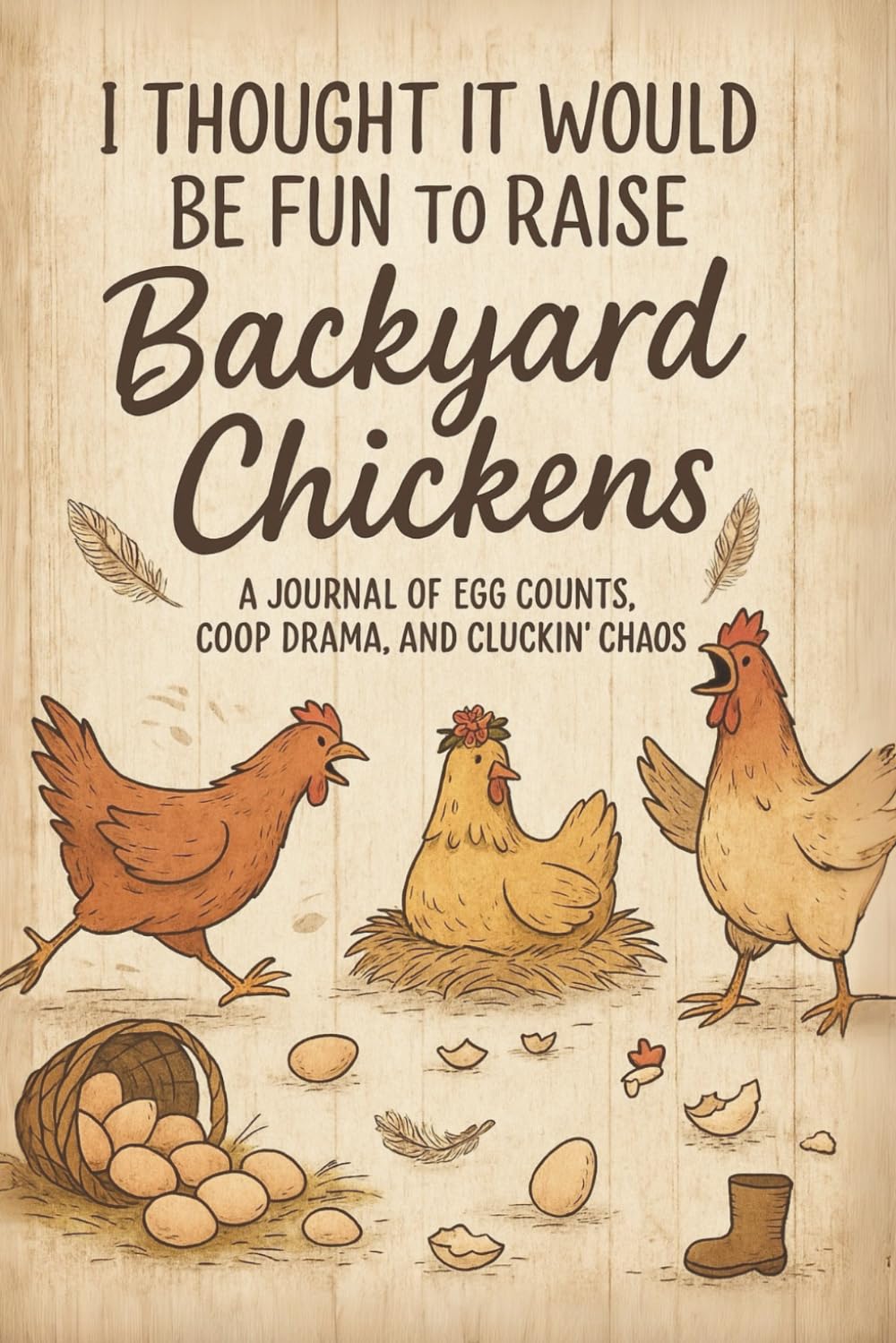 capítulo por capítulo baixar I Thought It Would Be Fun To Raise Backyard Chickens: A Funny Chicken Lover’s Journal with Lined Pages and 60 Quotes, A Perfect Gift for Chicken Moms and Coop Chaos Coordinators