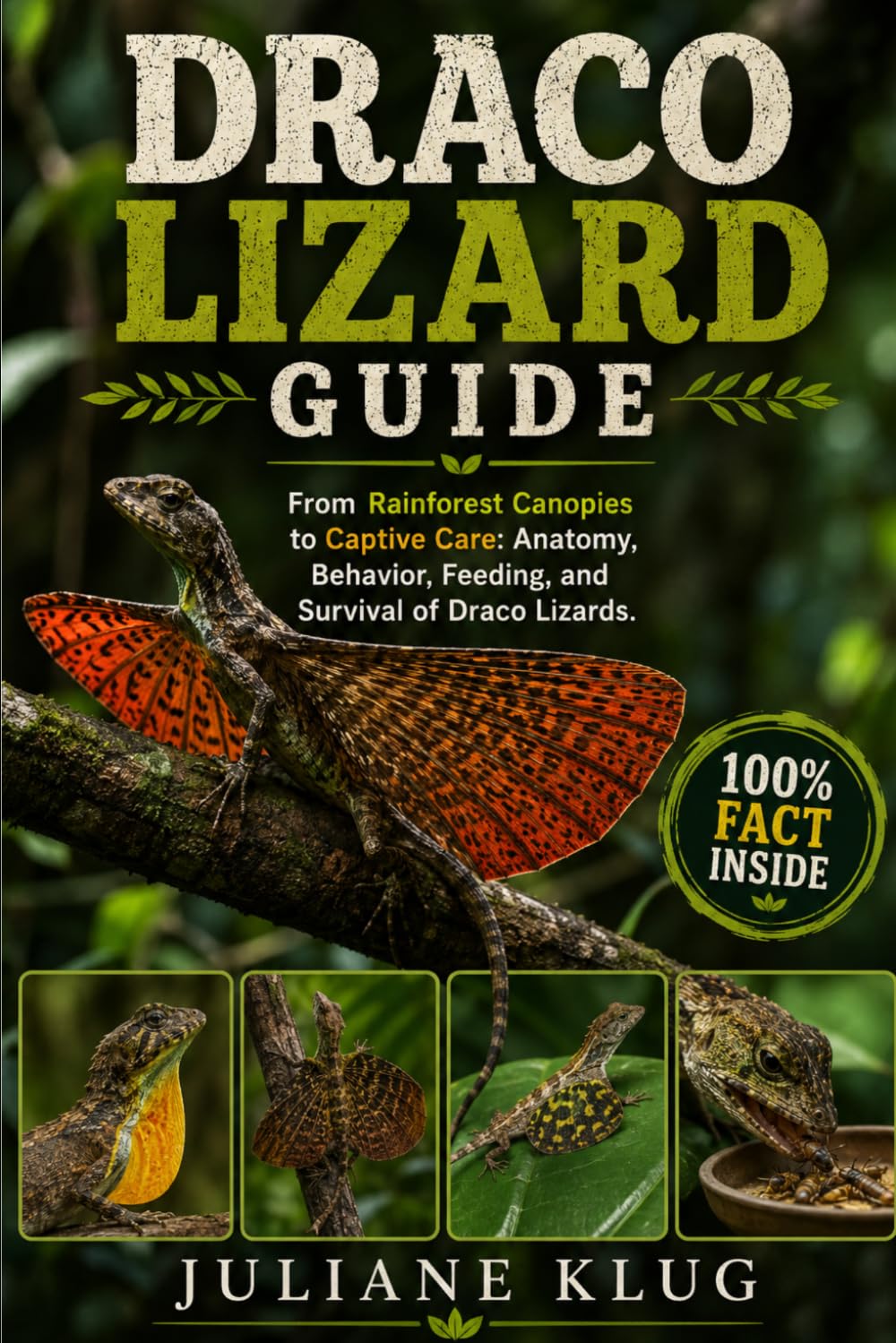 DRACO LIZARD GUIDE: From Rainforest Canopies to Captive Care: Anatomy, Behavior, Feeding, and Survival of Draco Lizards. baixar livro de graça
