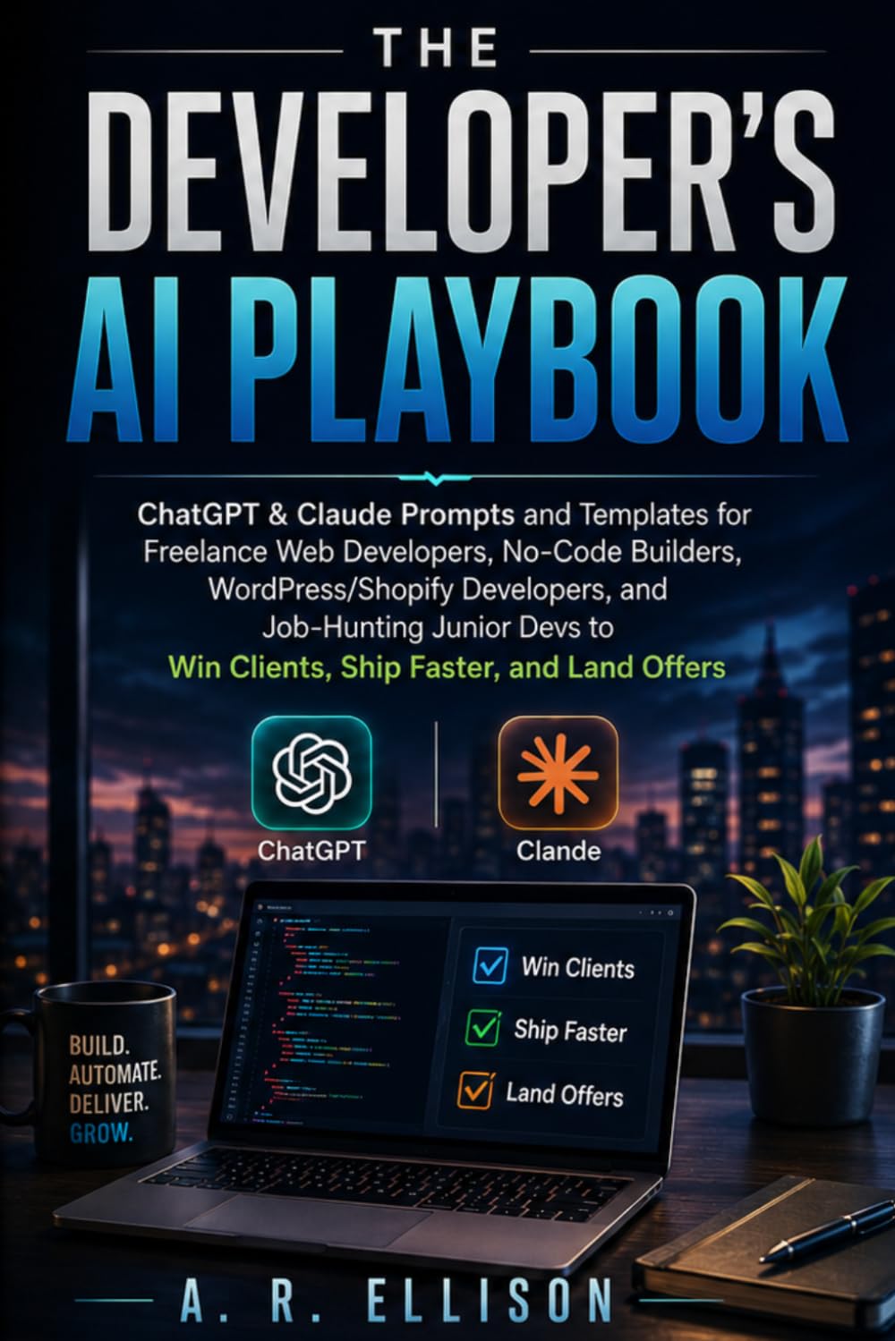 capítulo por capítulo baixar The Developer's AI Playbook: ChatGPT & Claude Prompts and Templates for Freelance Web Developers, No-Code Builders, WordPress/Shopify Developers, and... and Land Offers (Work Smarter With AI)