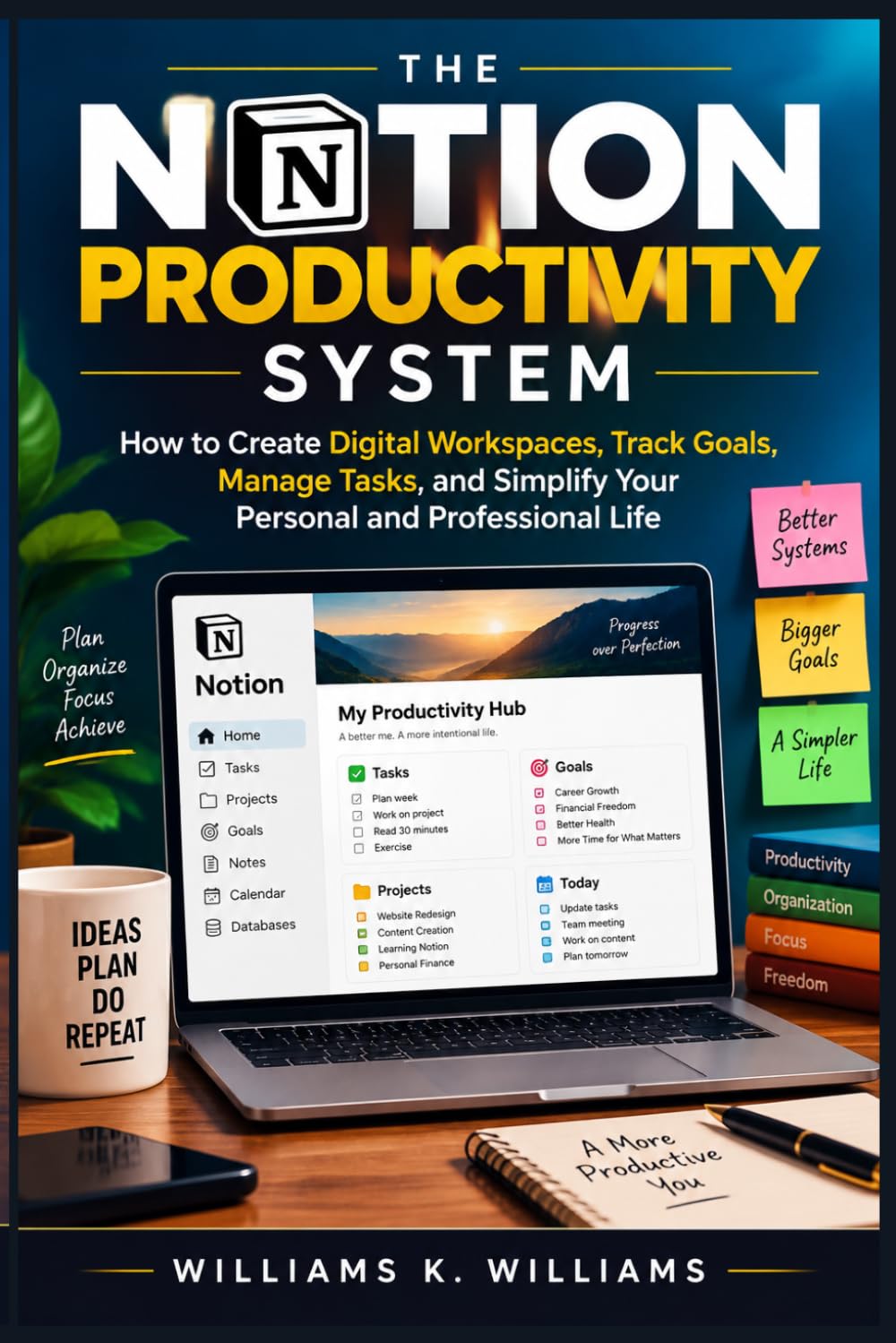 THE NOTION PRODUCTIVITY SYSTEM: How to Create Digital Workspaces, Track Goals, Manage Tasks, and Simplify Your Personal and Professional Life (The Digital Mastery Collection)