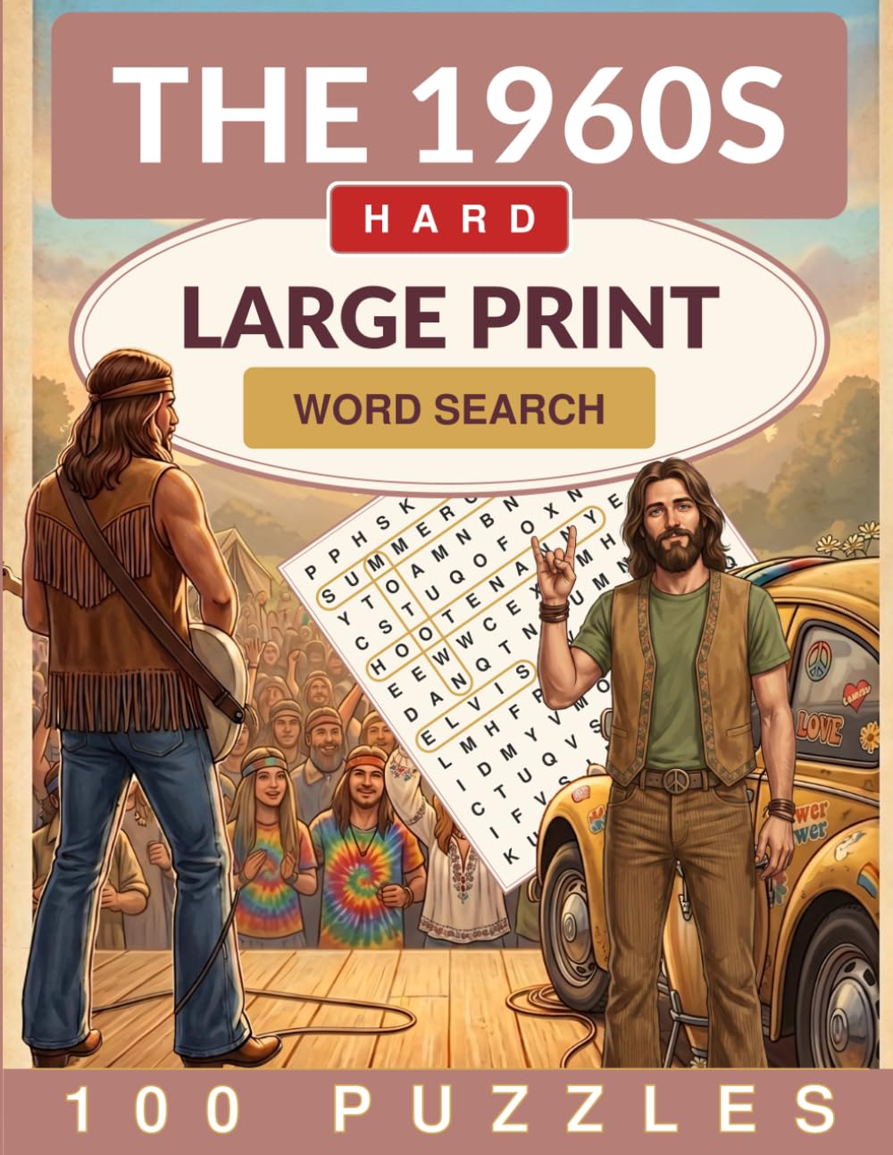 capítulo por capítulo baixar The 1960s Word Search Large Print: 100 Challenging Word Search Puzzles for Adults and Seniors (Crackling Fire Word Search)