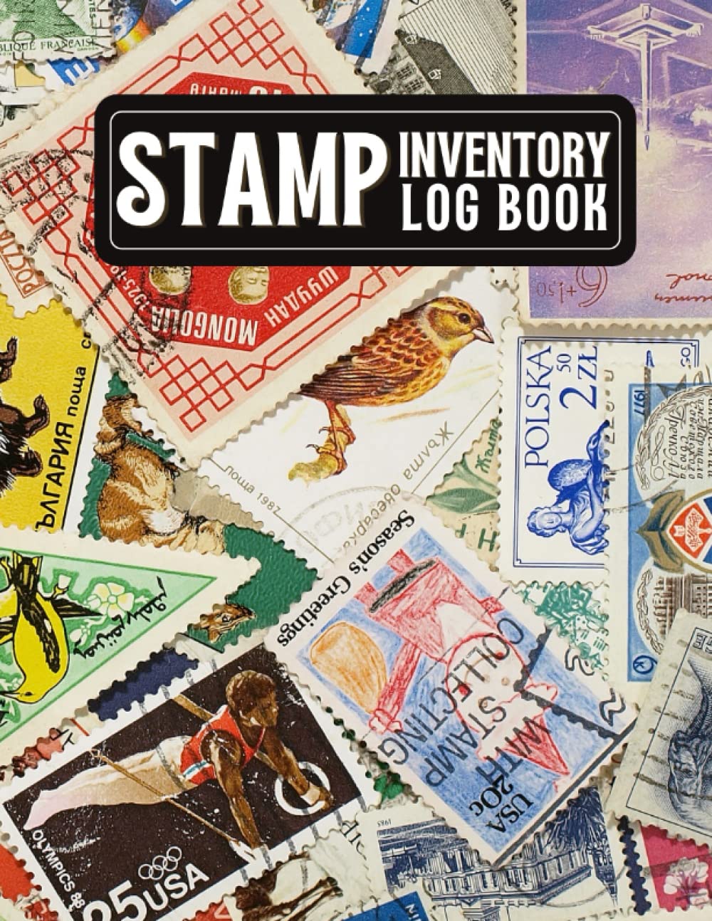ler totalmente Stamp Inventory Log Book: Take Control of Your Stamp Inventory, Stamp Collection Storage, Gifts For Stamp Collectors