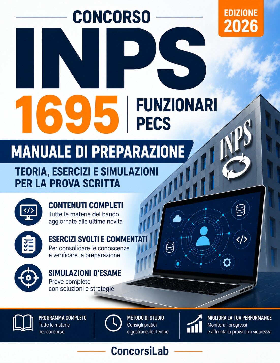 capítulo por capítulo baixar MANUALE CONCORSO INPS 2026 – 1695 FUNZIONARI PECS: Preparazione Completa alla Prova Scritta con Teoria Aggiornata, Quiz Commentati, Schemi di Ripasso ed... con Simulazioni d’Esame (Italian Edition)