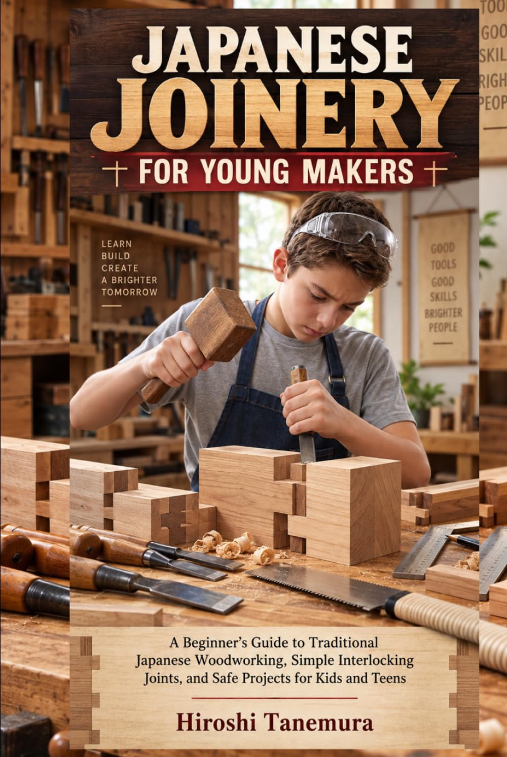 JAPANESE JOINERY FOR YOUNG MAKERS: A Beginner’s Guide to Traditional Japanese Woodworking, Simple Interlocking Joints, and Safe Projects for Kids and Teens baixar o livro de graça
