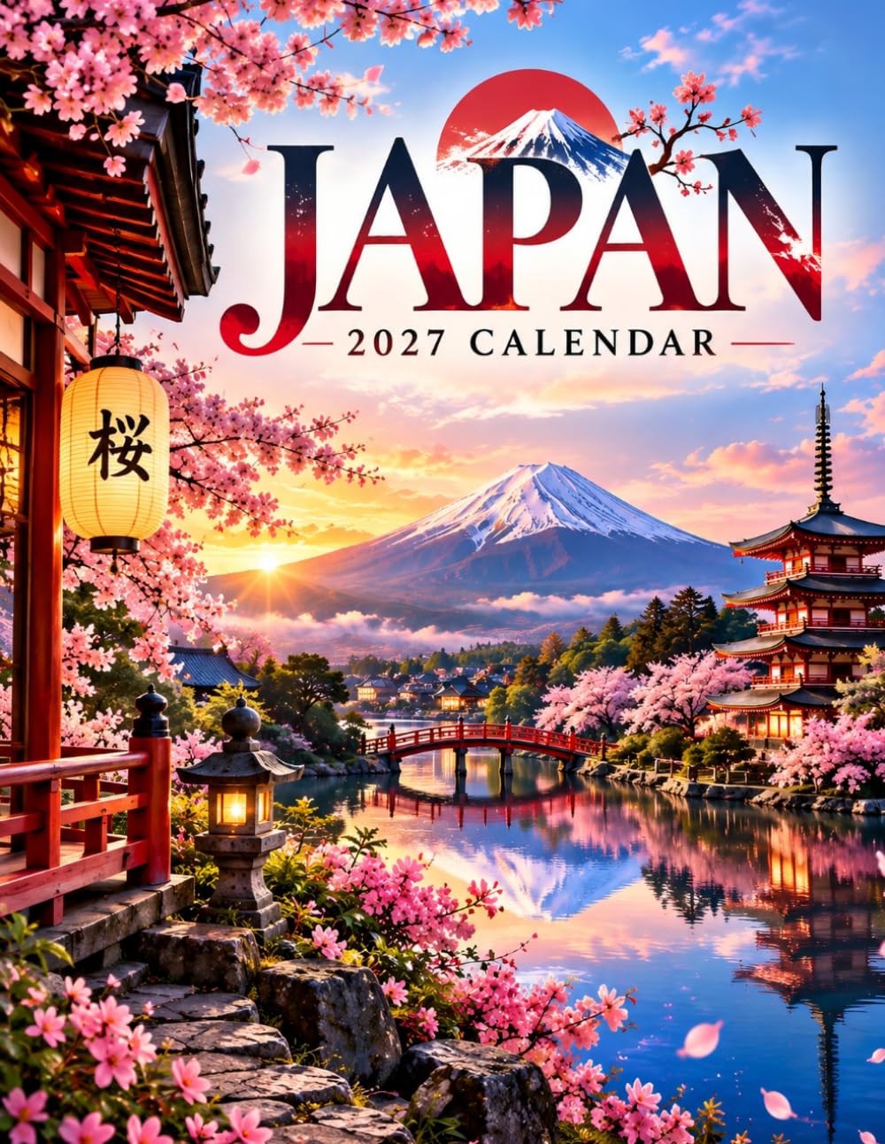 ler totalmente Japan 2027 Calendar: Beautiful Japanese Landscapes, Cherry Blossoms and Scenic Travel