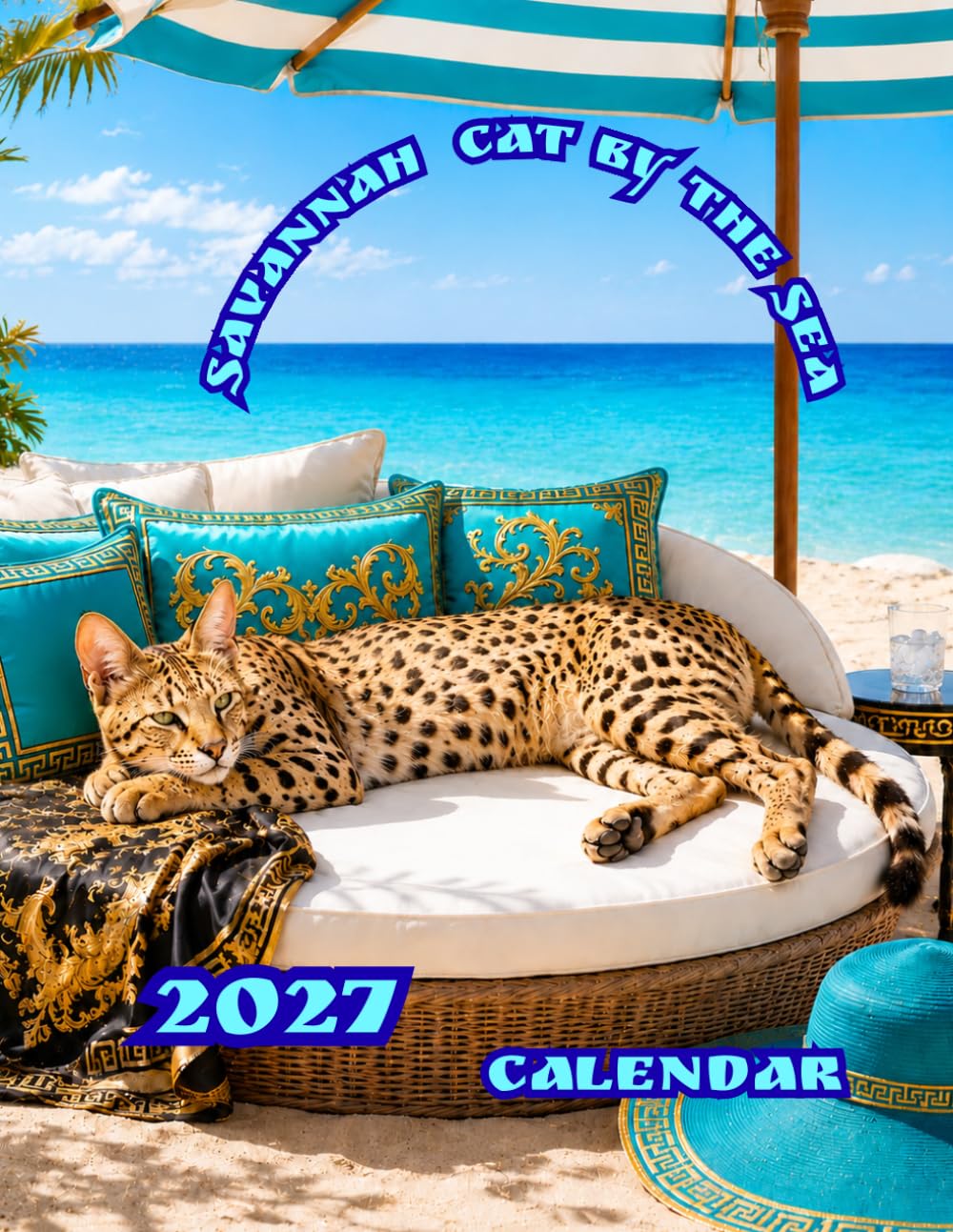 Savannah Cat by the Sea 2027 Calendar baixar o livro de graça