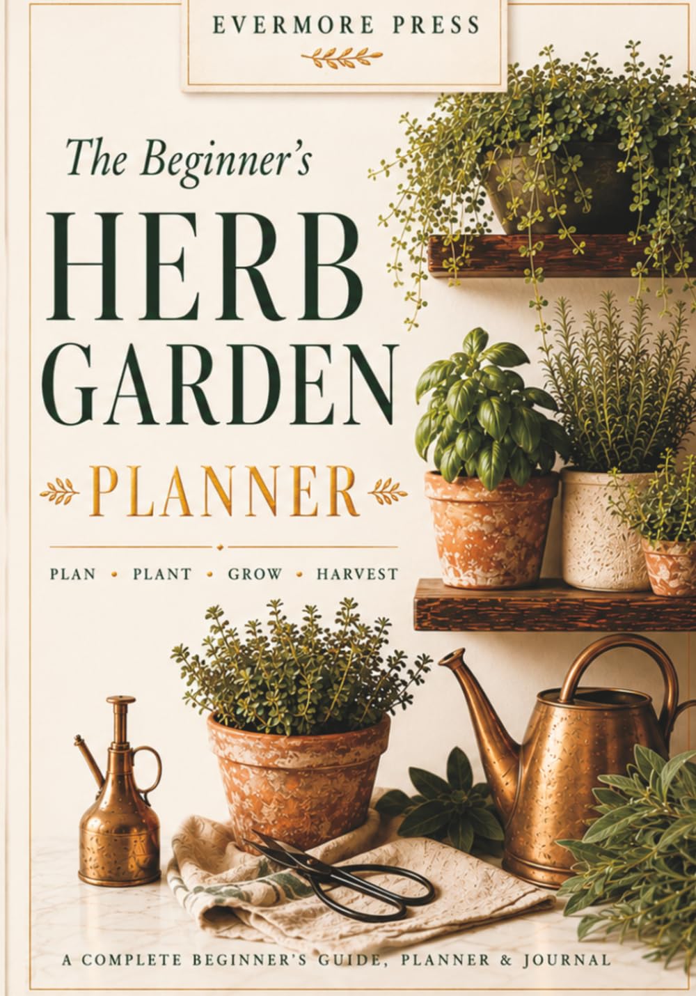 The Beginner's Herb Garden Planner: A Complete Guide, Journal & Season-by-Season Workbook baixar livro de graça