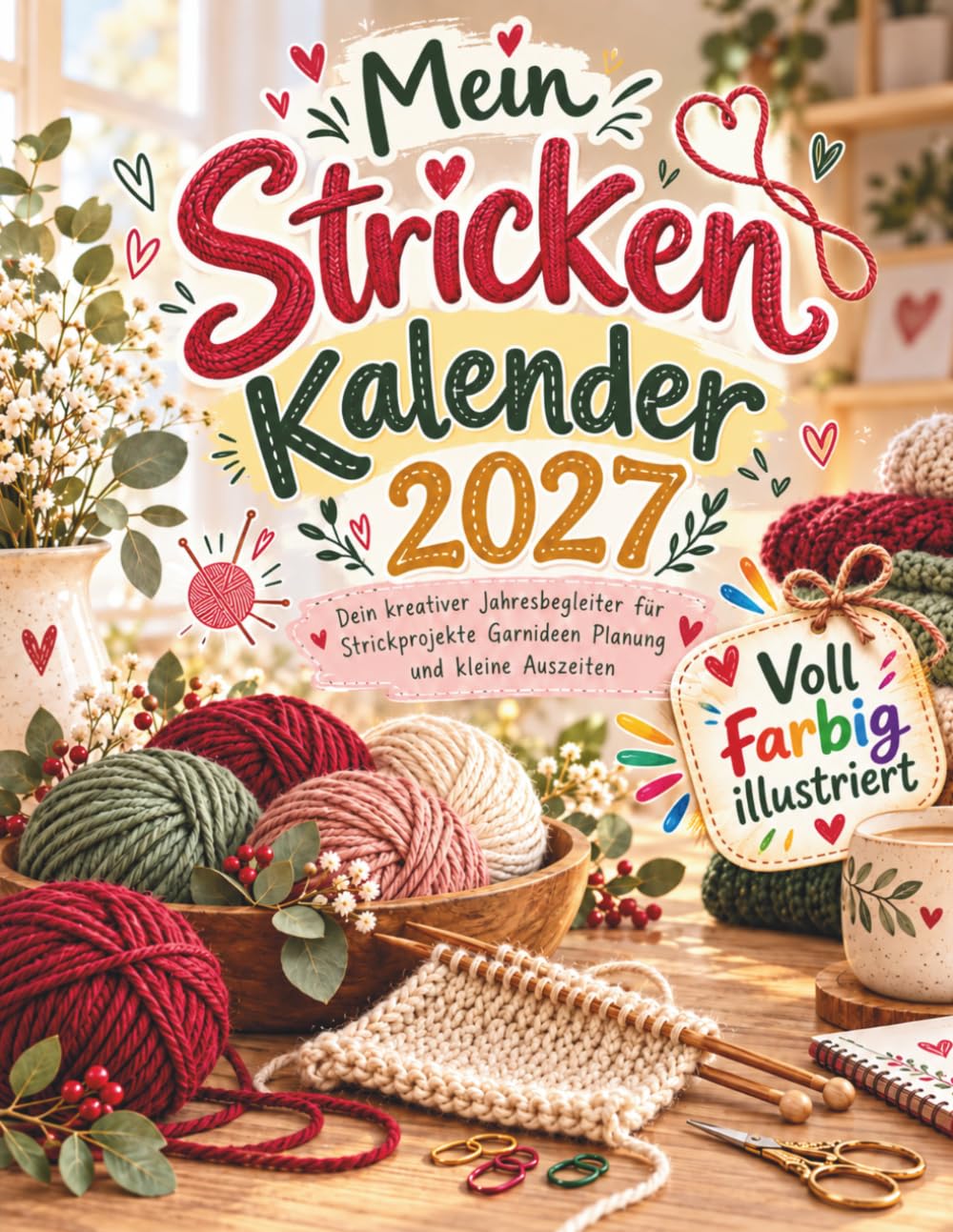 Mein Strickkalender 2027: Dein kreativer Jahresbegleiter für Strickprojekte, Garnideen, Planung und kleine Auszeiten (German Edition) baixar o livro de graça