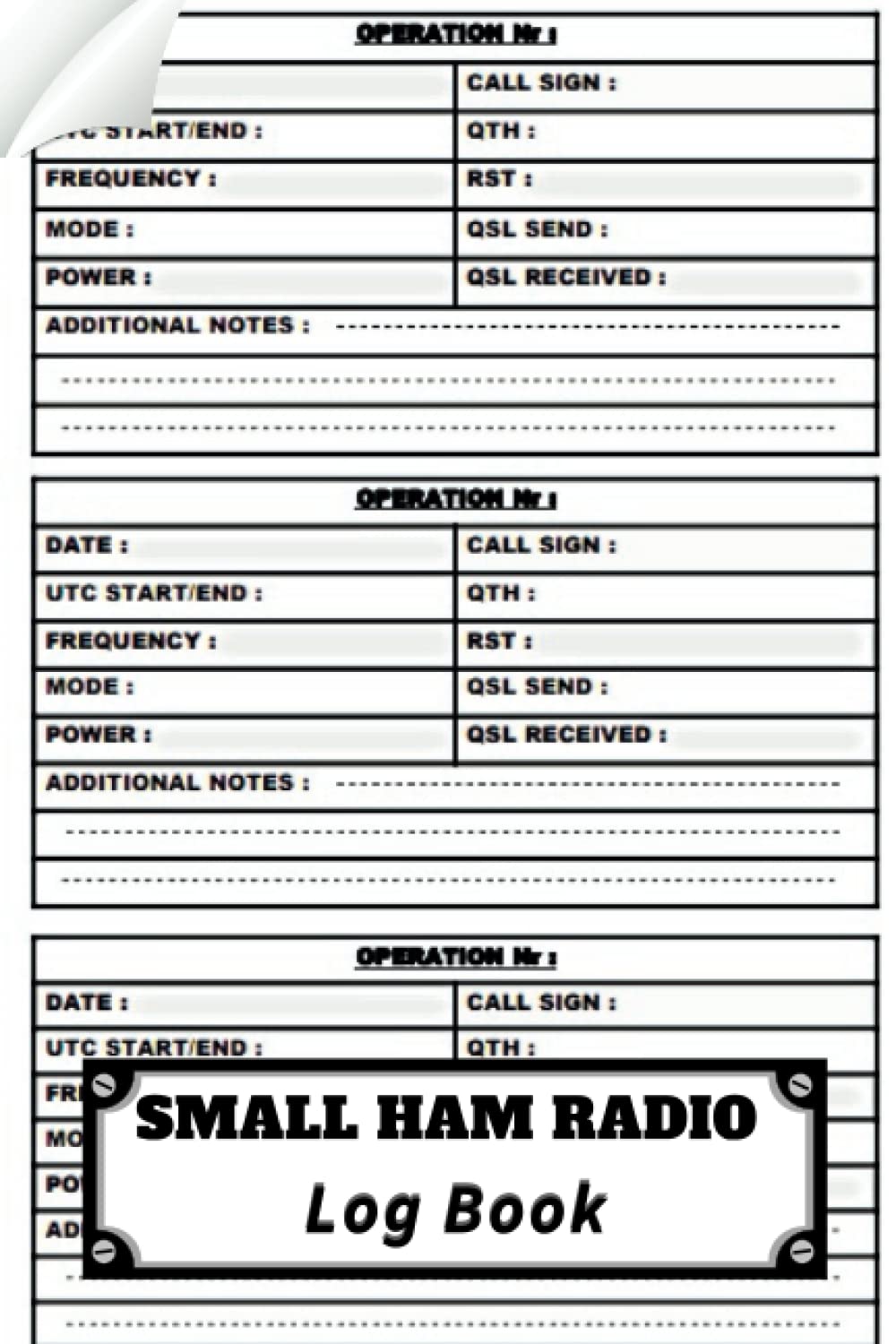 capítulo por capítulo baixar Small Ham Radio Log Book: Logbook Journal Notebook For Amateur Radio Operator|Ham Radio Log Book Mini (6"x9") Small Size