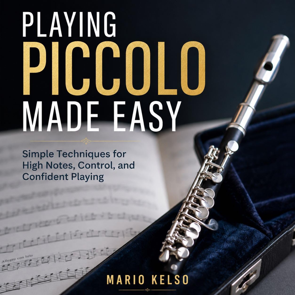 ler totalmente Playing Piccolo Made Easy: Simple Techniques for High Notes, Control, and Confident Playing (English Edition)