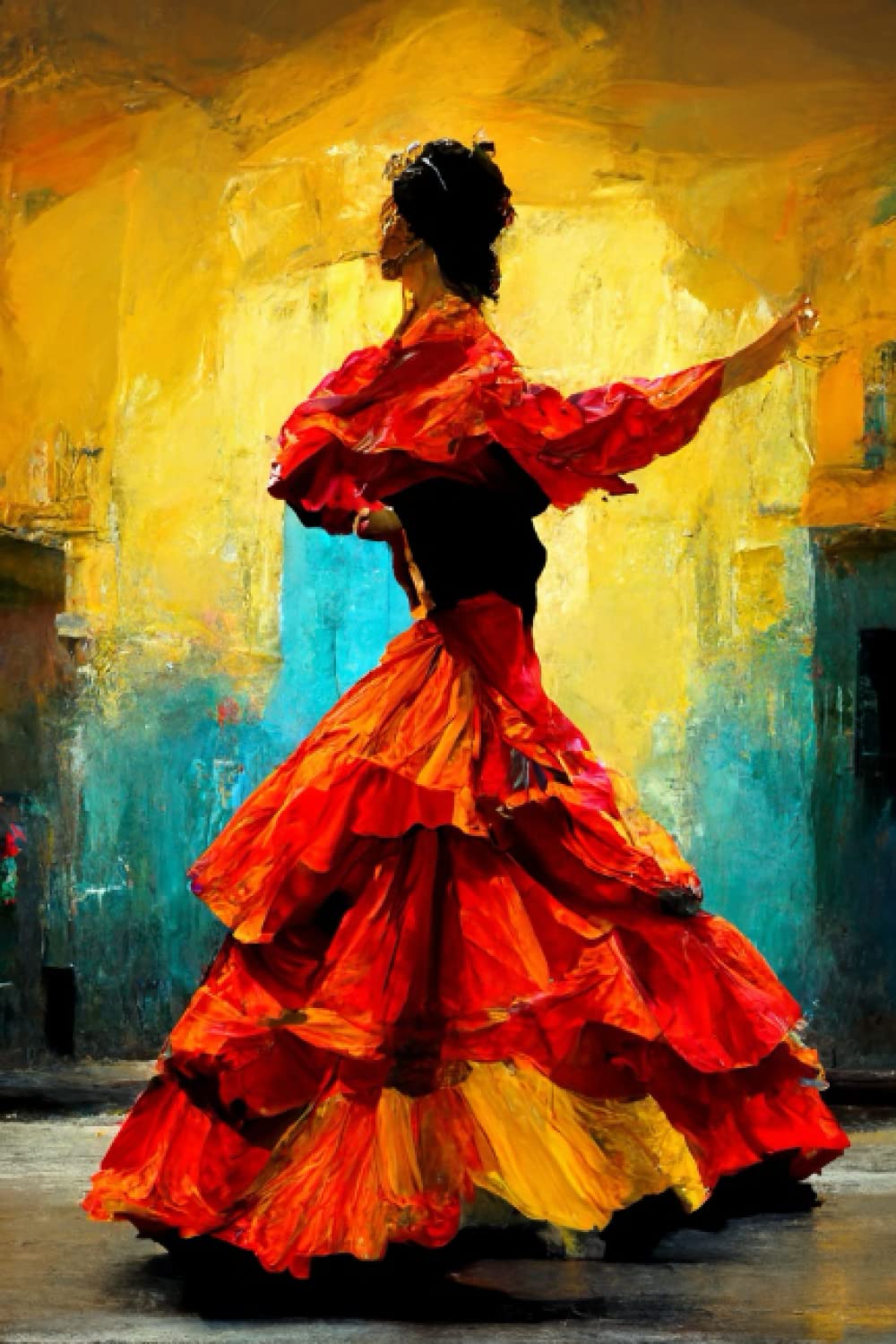 ler totalmente Flamenco Dancer's Notebook: Great Gift For Spanish Dancer. Journal, Planned, Diary For Flamenco Dancer