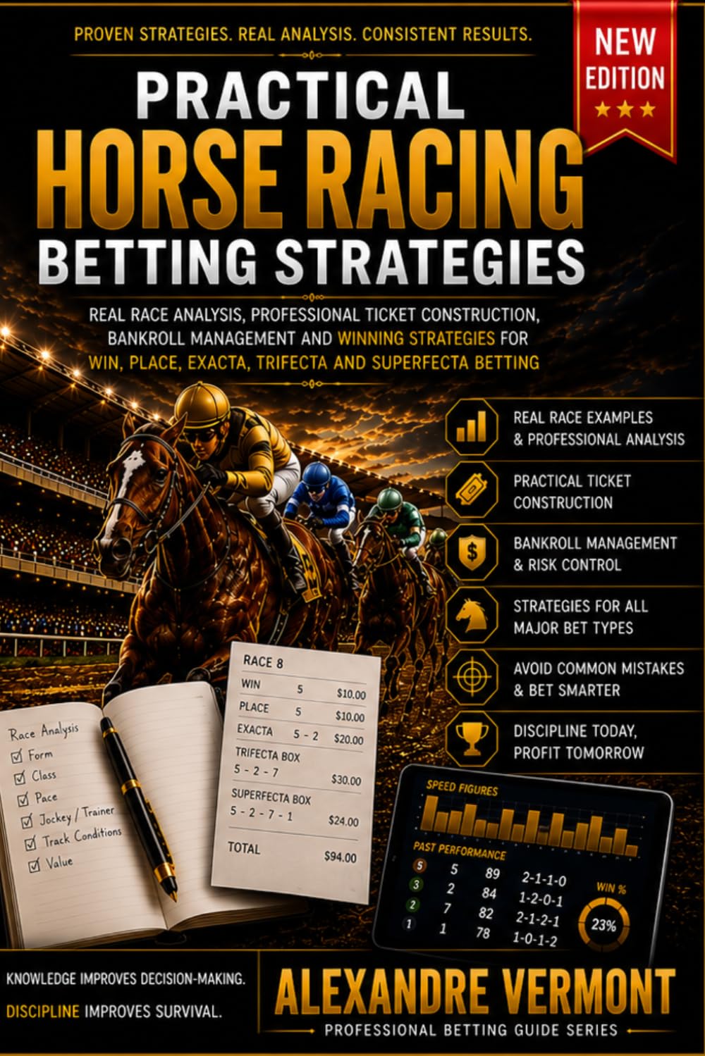 ler totalmente Practical Horse Racing Betting Strategies: Master Professional Race Analysis, Build Winning Betting Tickets, Manage Your Bankroll, Identify Value... Think Like a Professional Horse Racing Bettor