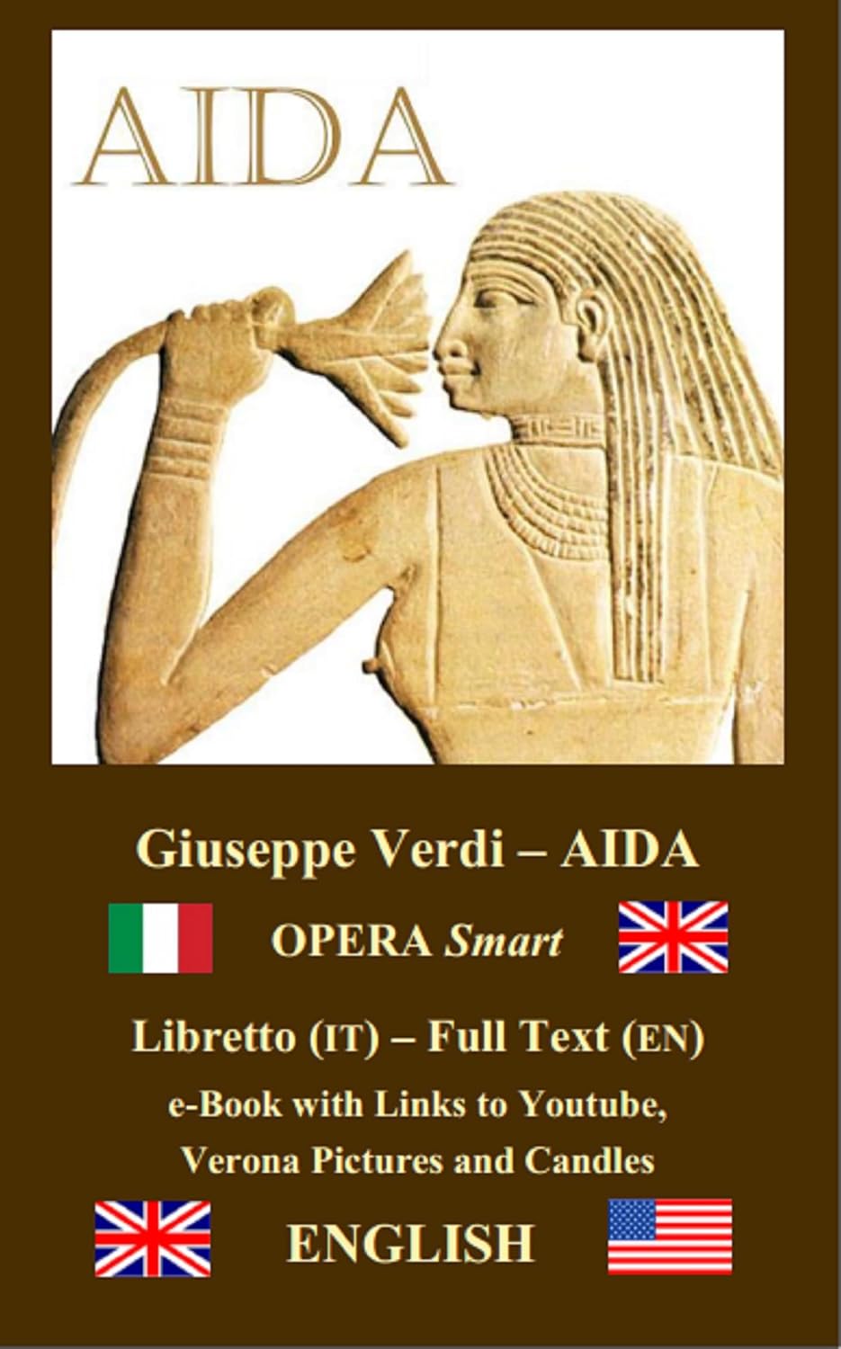 ler totalmente AIDA (ENGLISH - Italian): Full Text / Libretto (English Edition)