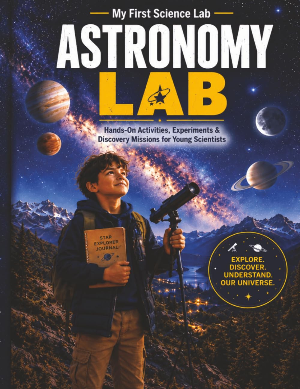 My First Astronomy LAb: Hands-On Activities, Experiments & Discovery Missions for Young Scientists