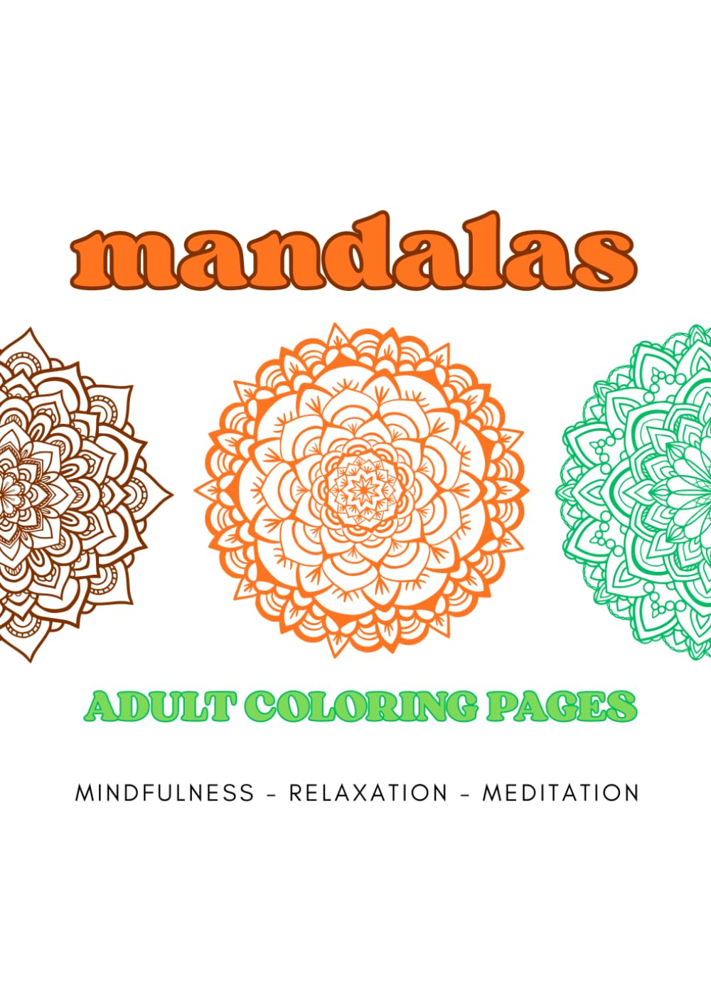 Mandalas: Coloring book for Adults: Livro de mandala para adultos colorir baixar o livro de graça