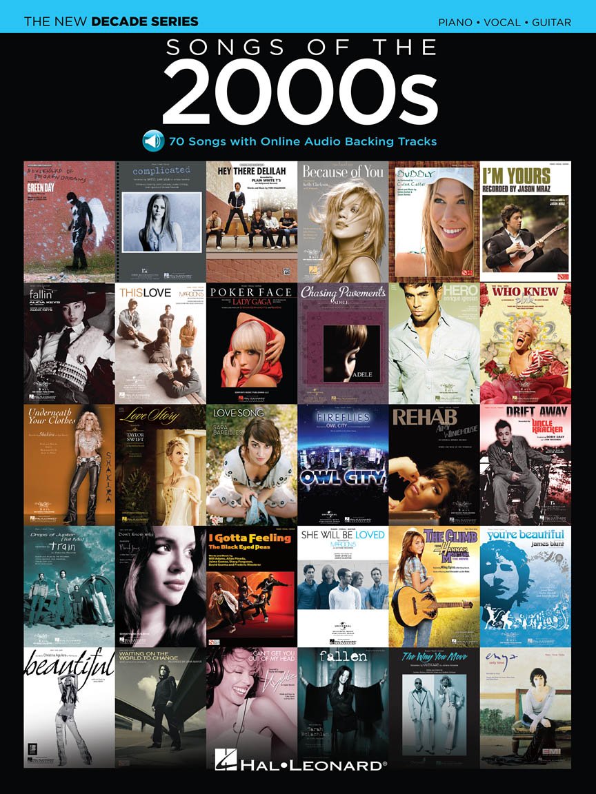 ler totalmente Songs of the 2000s - The New Decade Series with Online Play-Along Backing Tracks