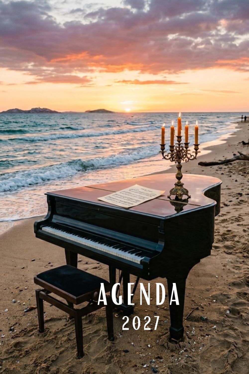 ler totalmente Agenda 2027: Petit format de poche, Semainier, Planificateur hebdomadaire, Format 10x15 cm, 116 pages sur papier crème 90g/m², Piano (French Edition)
