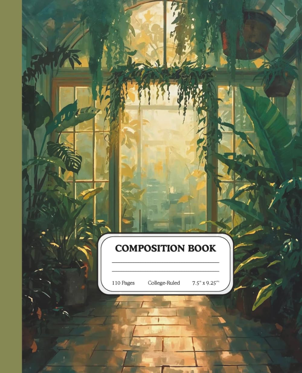 ler totalmente Greenhouse Retreat: A Botanical Notebook for Calm & Creativity: Sunlit Plants, Tropical Leaves & Indoor Garden Peace – Aesthetic Journal for Writing, Planning & Relaxation