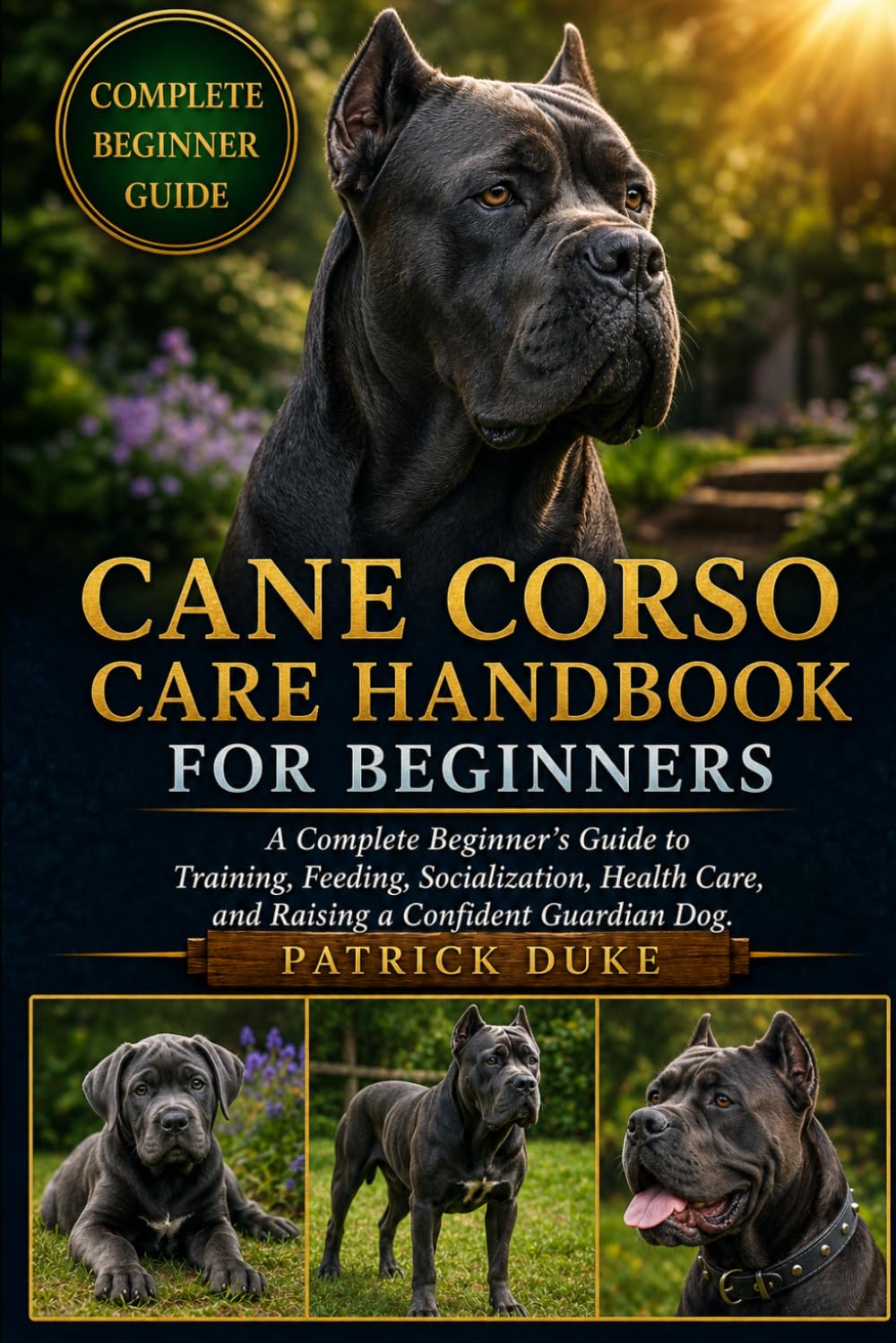 capítulo por capítulo baixar Cane Corso Care Handbook for Beginners: A Complete Beginner's Guide to Training, Feeding, Socialization, Health Care, and Raising a Confident Guardian Dog.