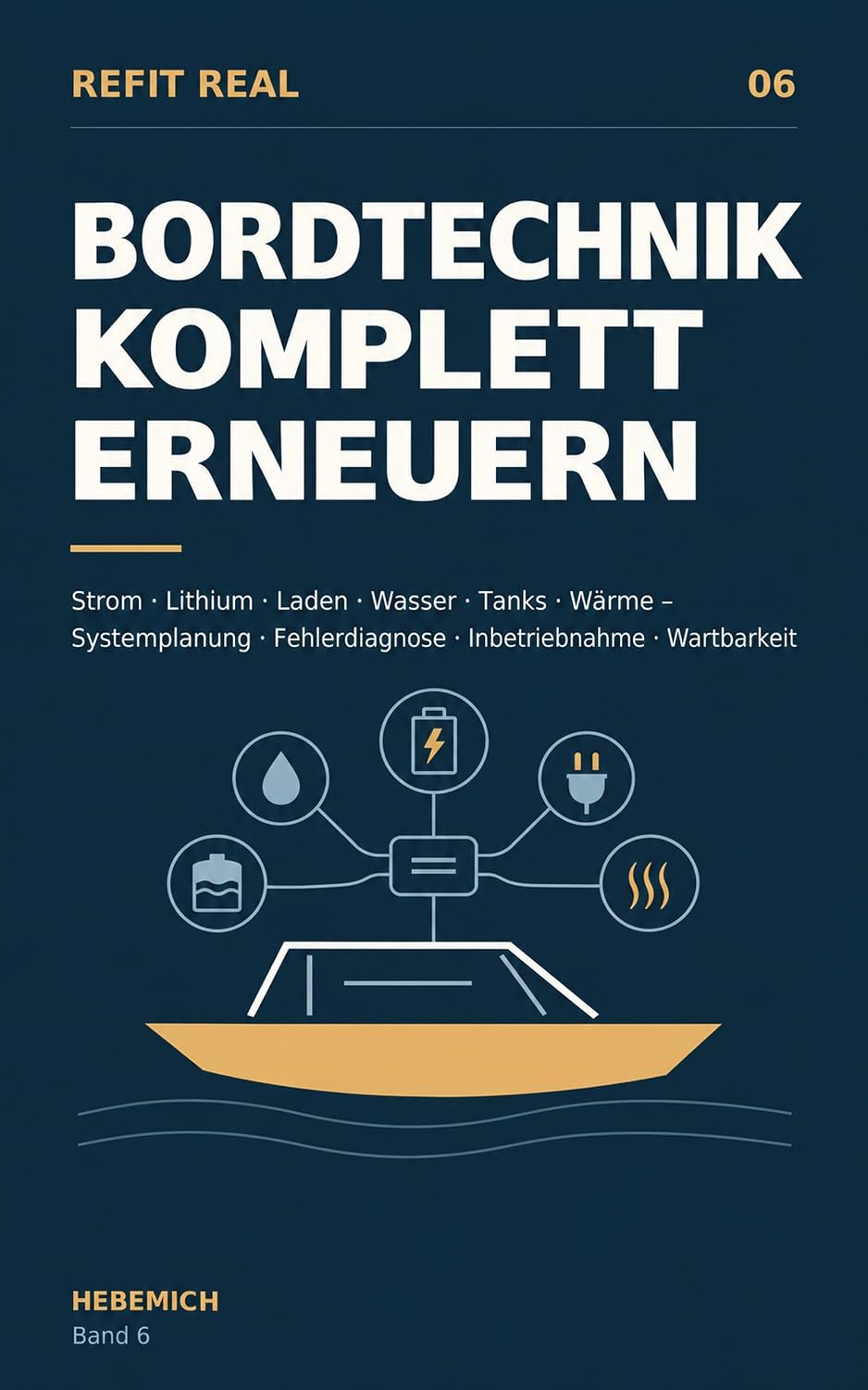 Bordtechnik komplett erneuern: Strom · Lithium · Laden · Wasser · Tanks · Wärme – Systemplanung · Fehlerdiagnose · Inbetriebnahme · Wartbarkeit (REFIT REAL) (German Edition) baixar o livro de graça