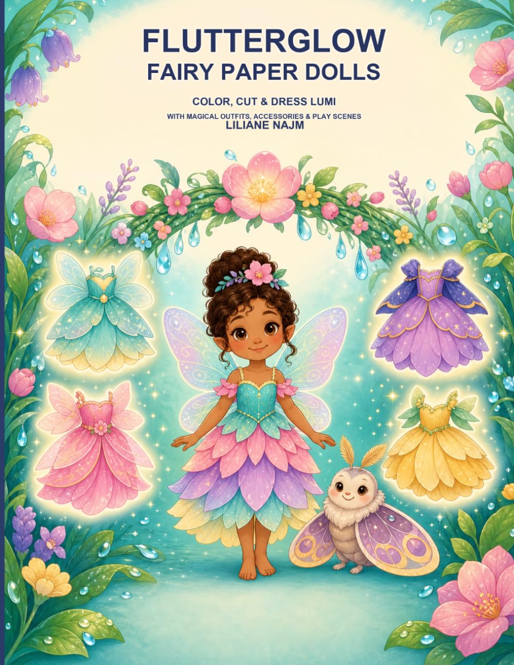 Flutterglow Fairy Paper Dolls: Color, Cut Dress Lumi with Magic Outfits, Accessories & Play Scenes (Color, Cut, Dress & Imagine Paper Dolls) baixar livro de graça