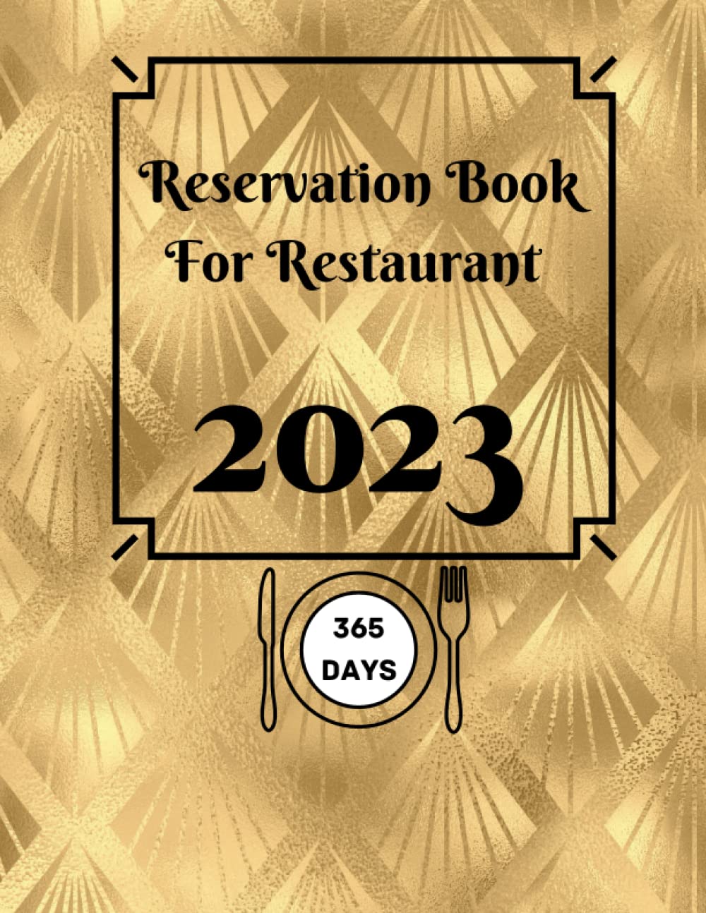 ler totalmente Reservation Book For Restaurant 2023: Hostess Table Log Book | Contact Pages, January - December 2023