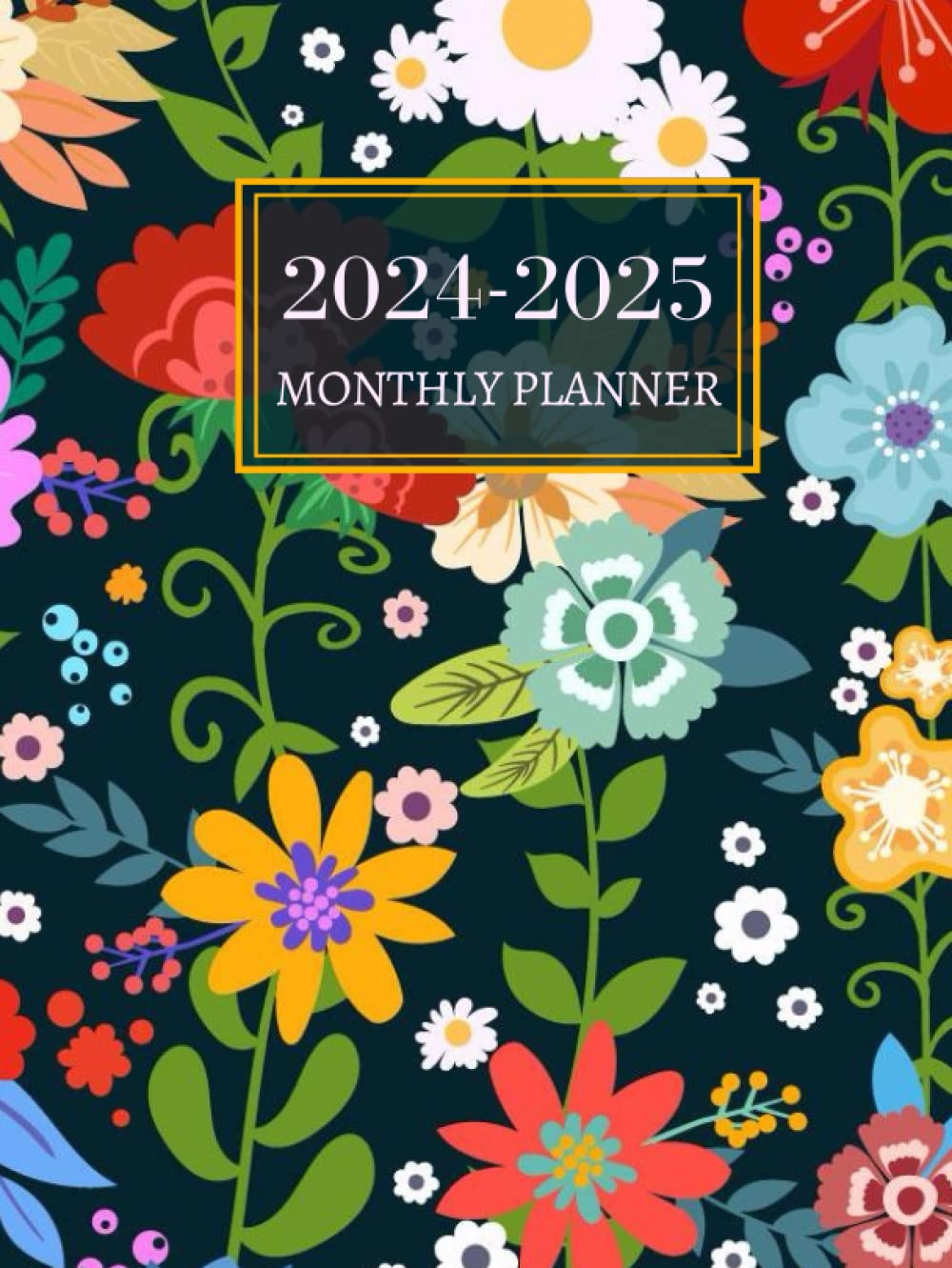 ler totalmente 2024-2025 Monthly Planner Hardcover: 2 Year Monthly Planner 2024-2025 | 24 Months Calendar Schedule Organizer Jan 2024 - Dec 2025 | 2024-2025 Planner with Federal Holidays and Inspirational Quotes