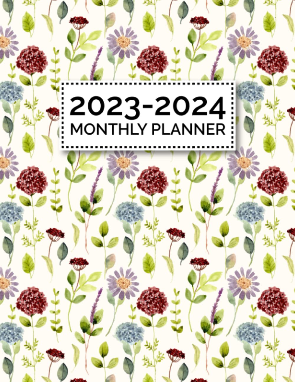 ler totalmente 2023-2024 Monthly Planner: Two Year Calendar Schedule Organizer, January 2023 - December 2024 (24 Months) with Federal Holidays